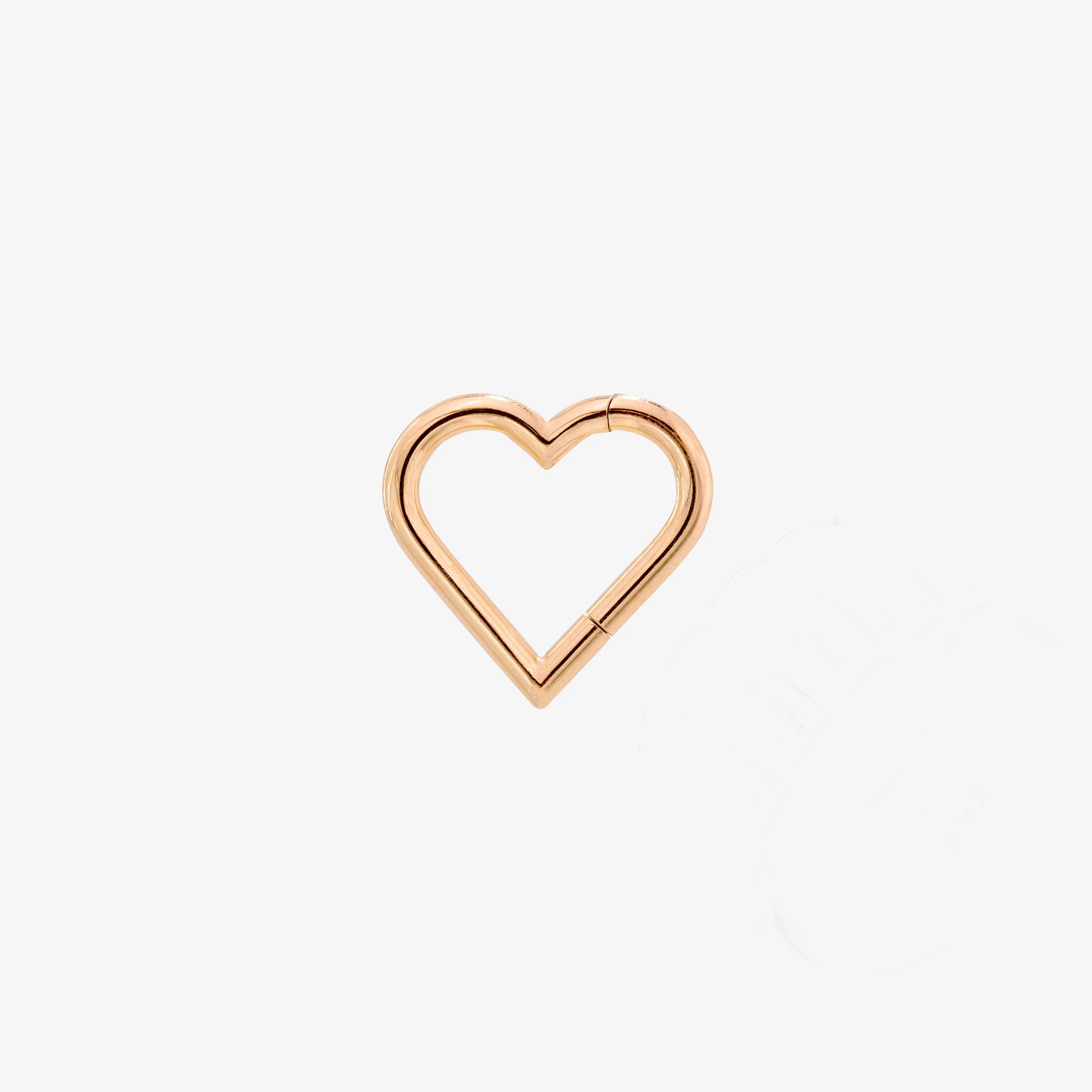 Heartily Piercing Rose Gold
