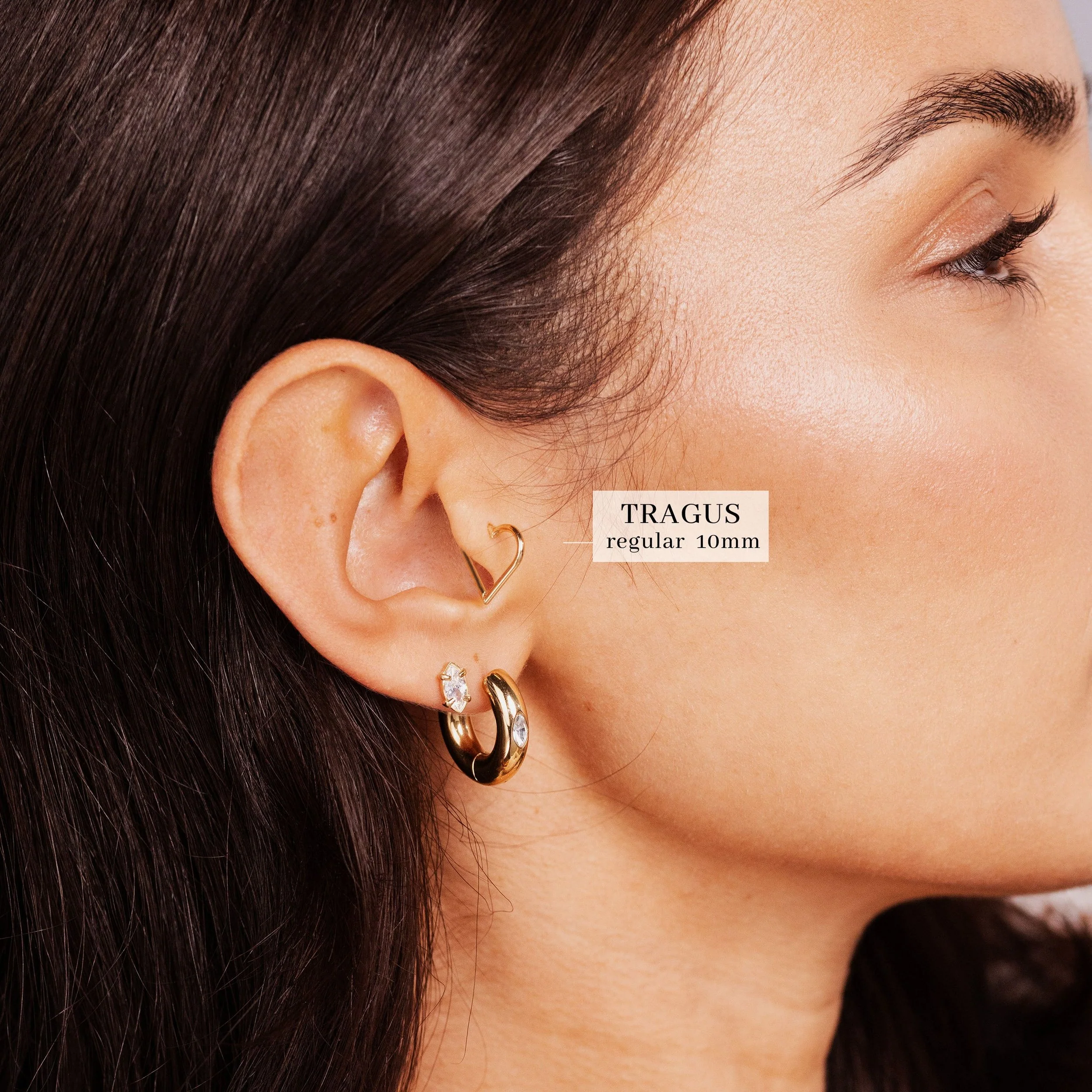 Heartily Piercing Rose Gold - Image 4