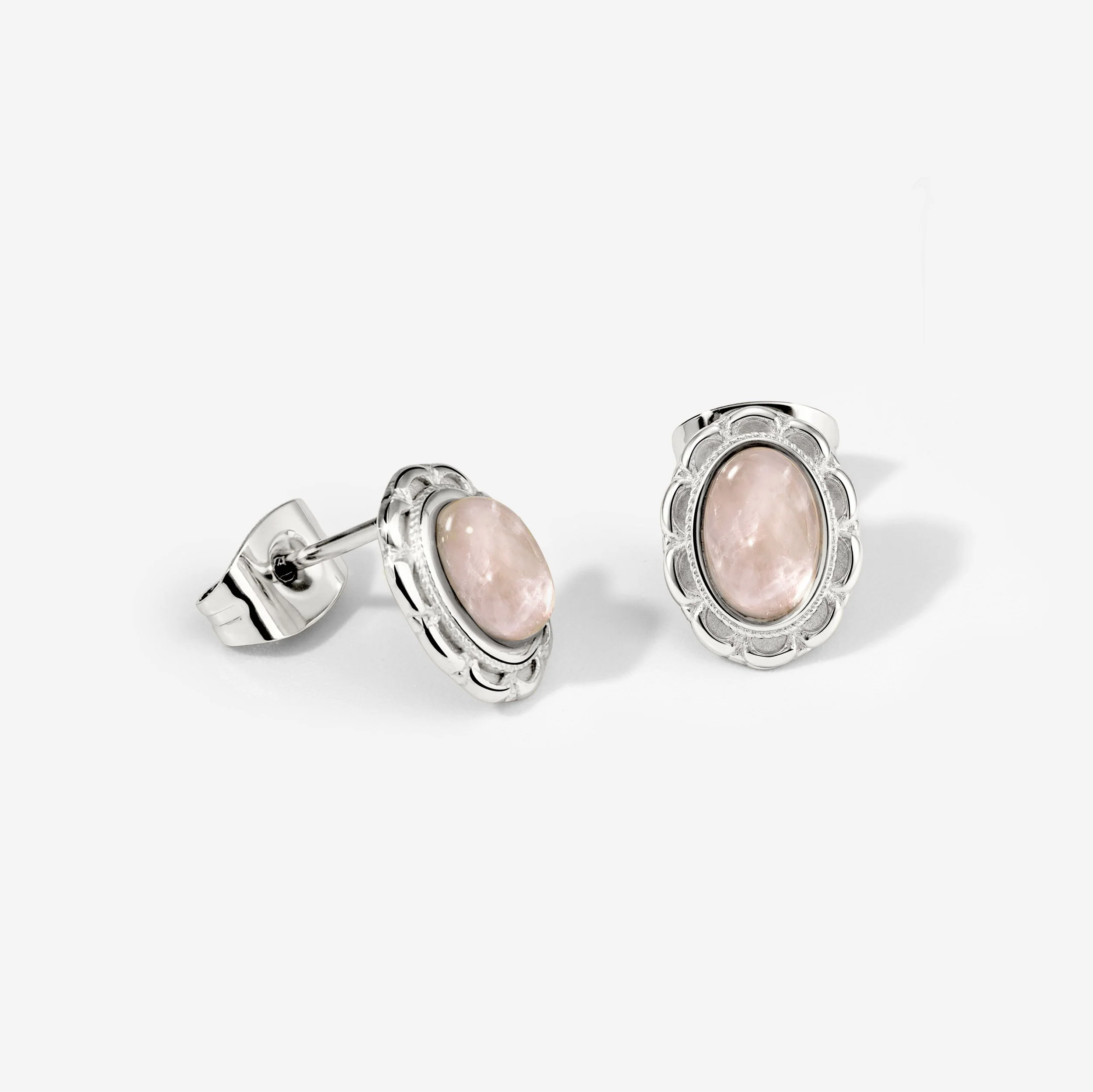Heirloom Studs Silver - Image 4