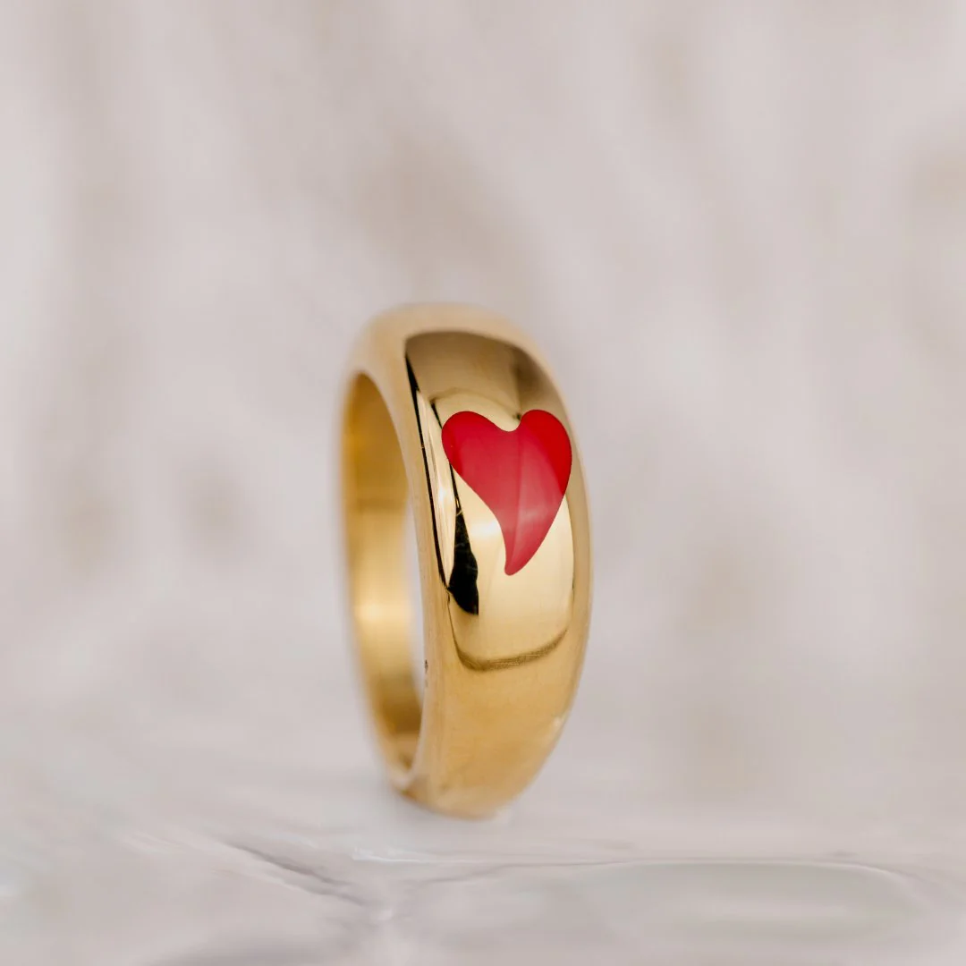 Hot Love Ring Rose Gold - Image 3