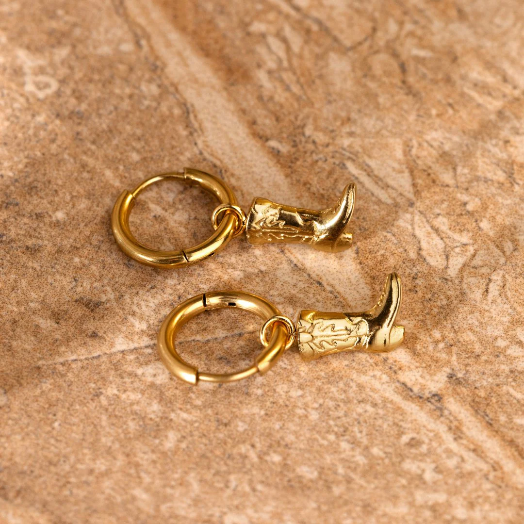 Howdy Hoop Set Small Gold - Image 4