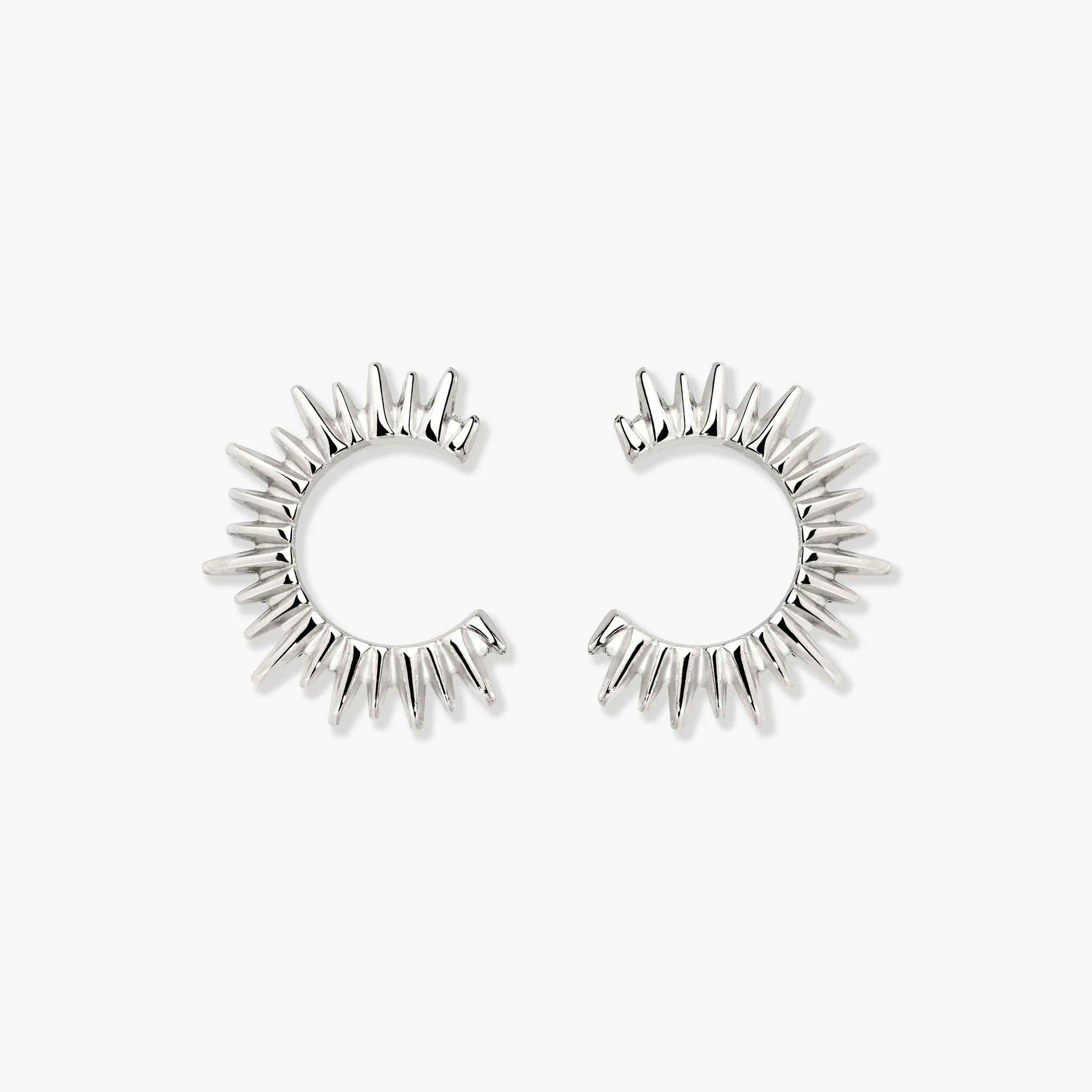 Icicle Earrings Silver
