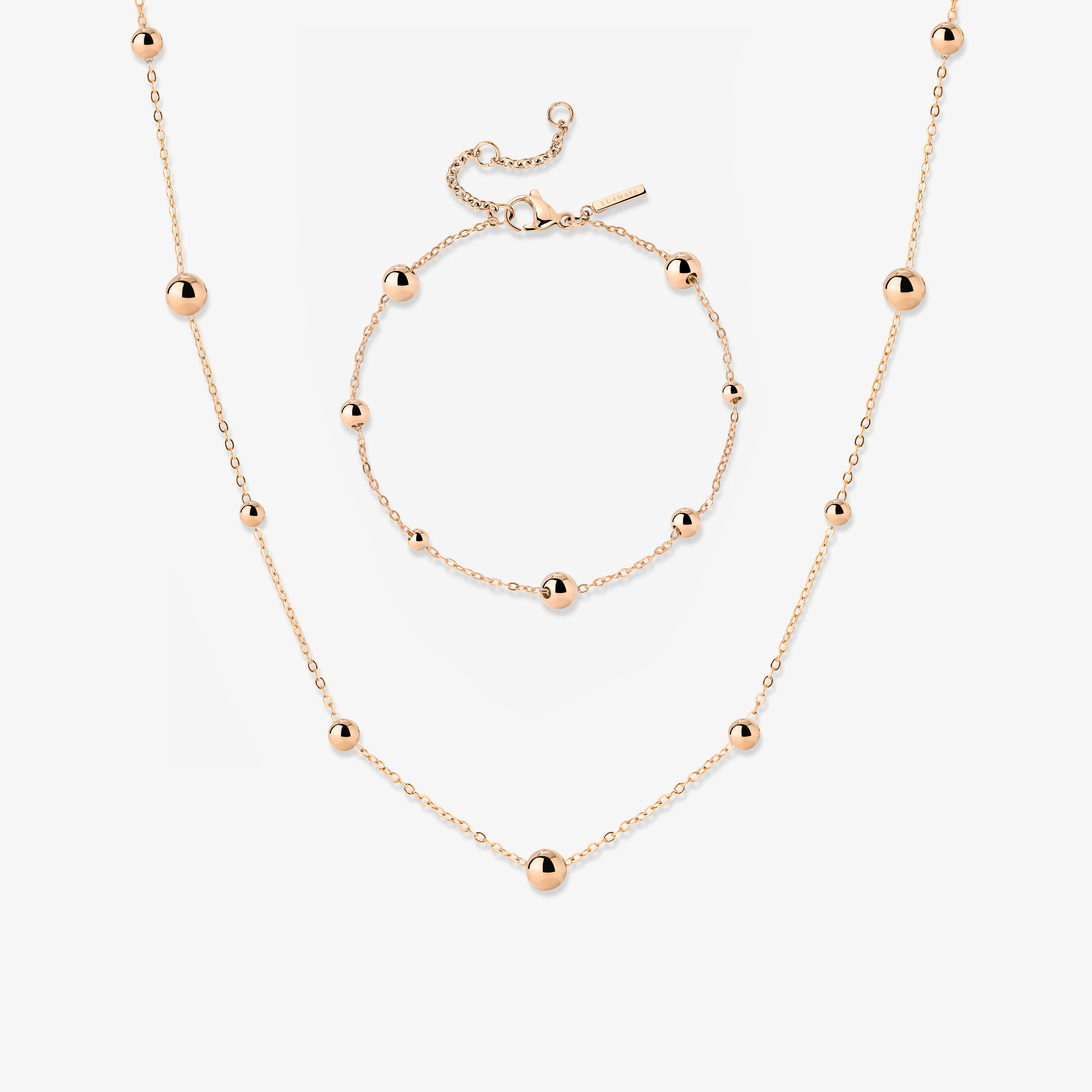 Infinite Beads Bundle Rose Gold