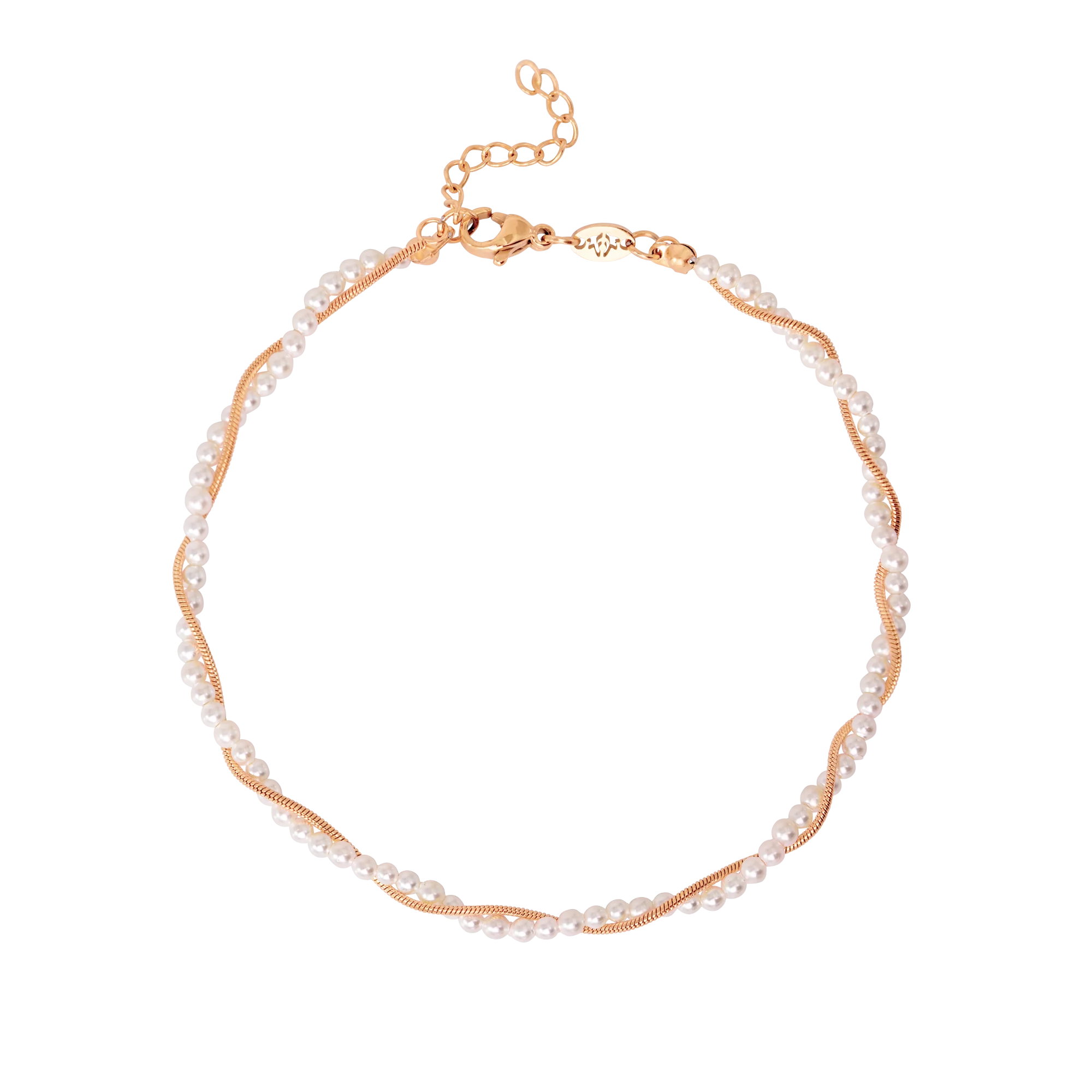 Infinite Bonding Anklet Rose Gold