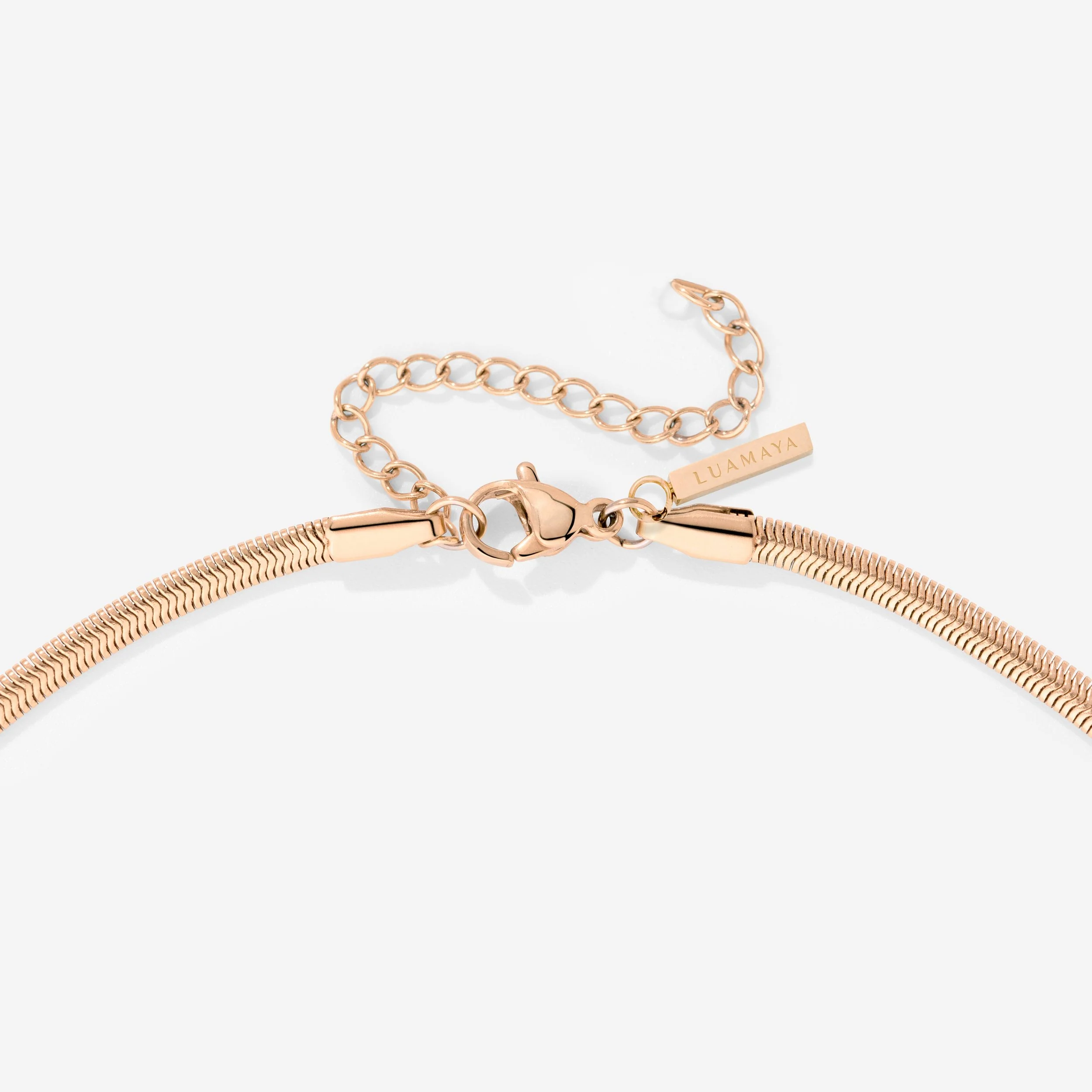 Inyoka Necklace Rose Gold - Image 4
