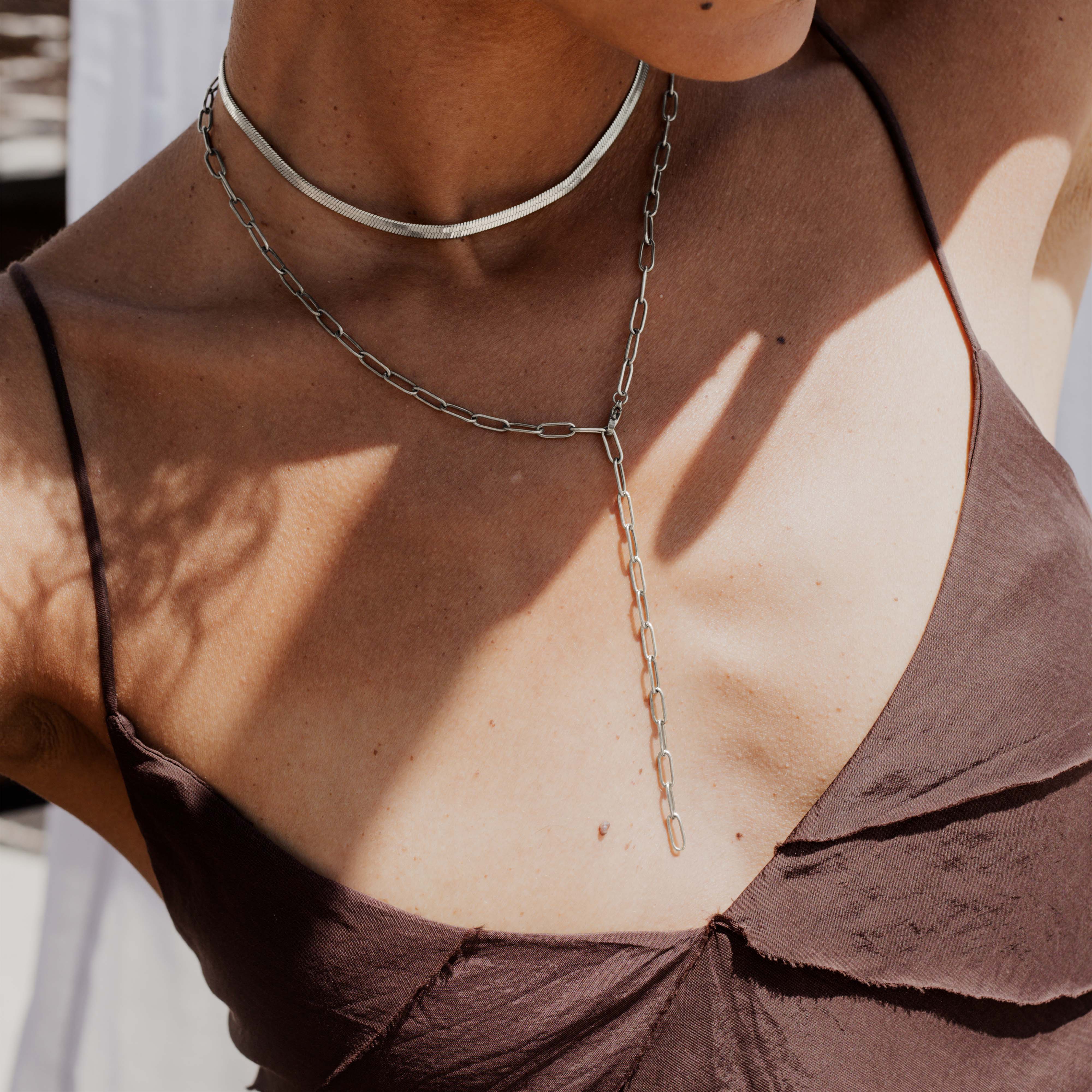Joeli Necklace Silver - Image 2