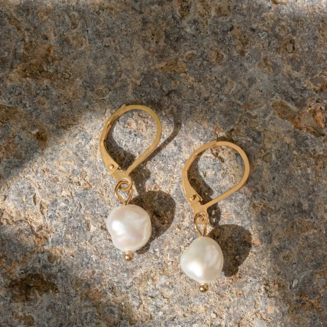Joya Earrings Gold - Image 3