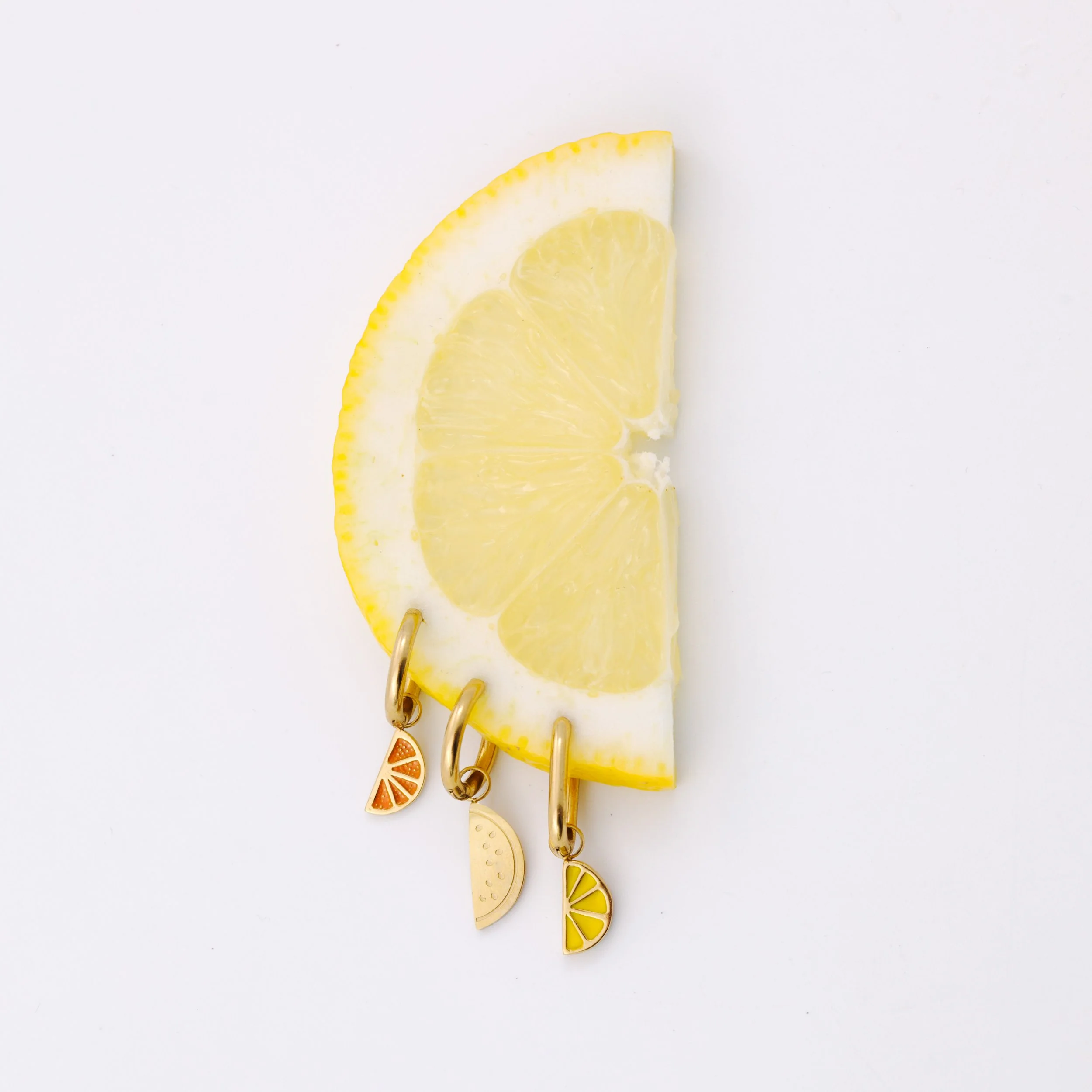 Juicy Hoop Set Small Silver - Image 5