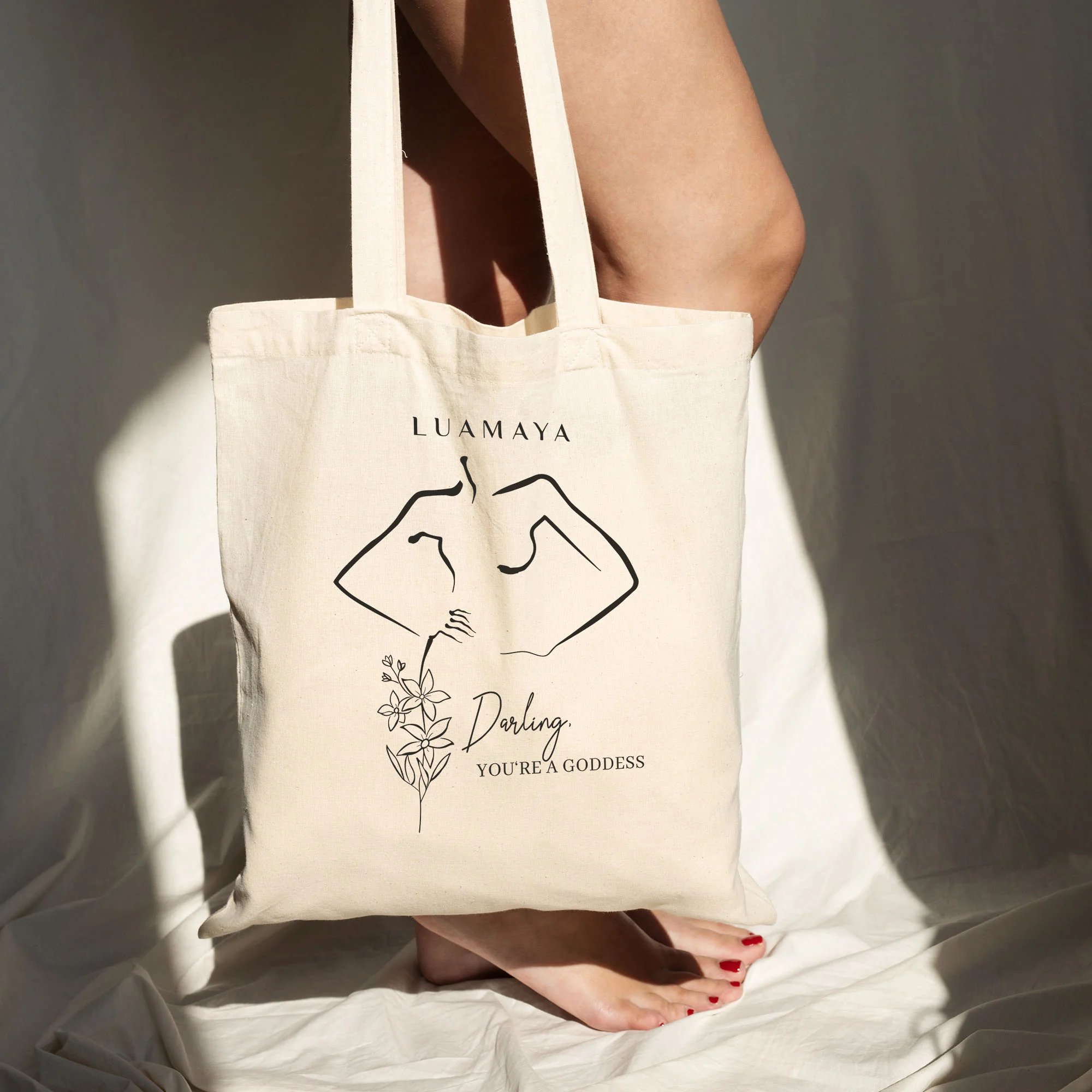 Tote Bag Darling, You're a Goddess - Image 2