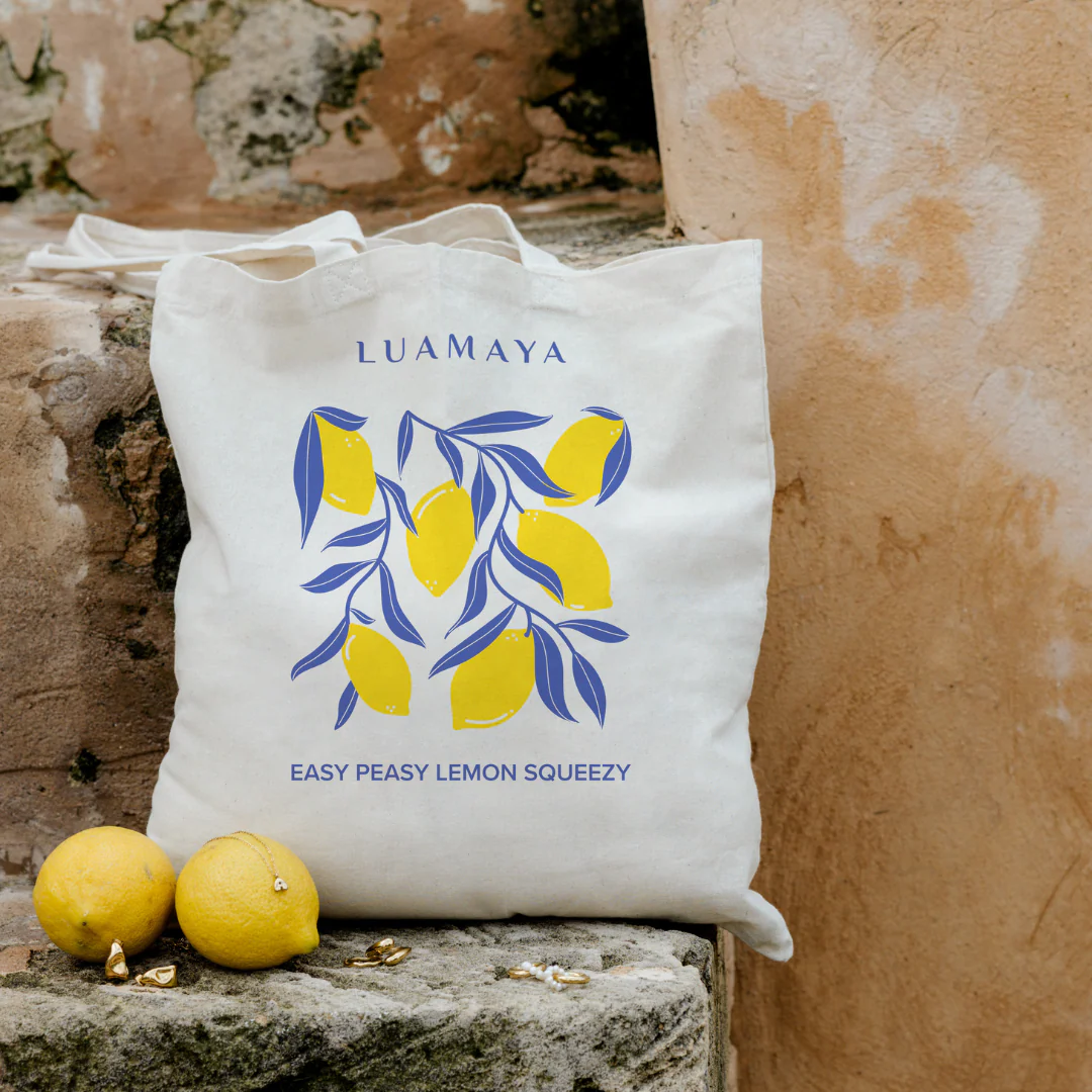 Tote Bag Easy peasy lemon squeezy - Image 3