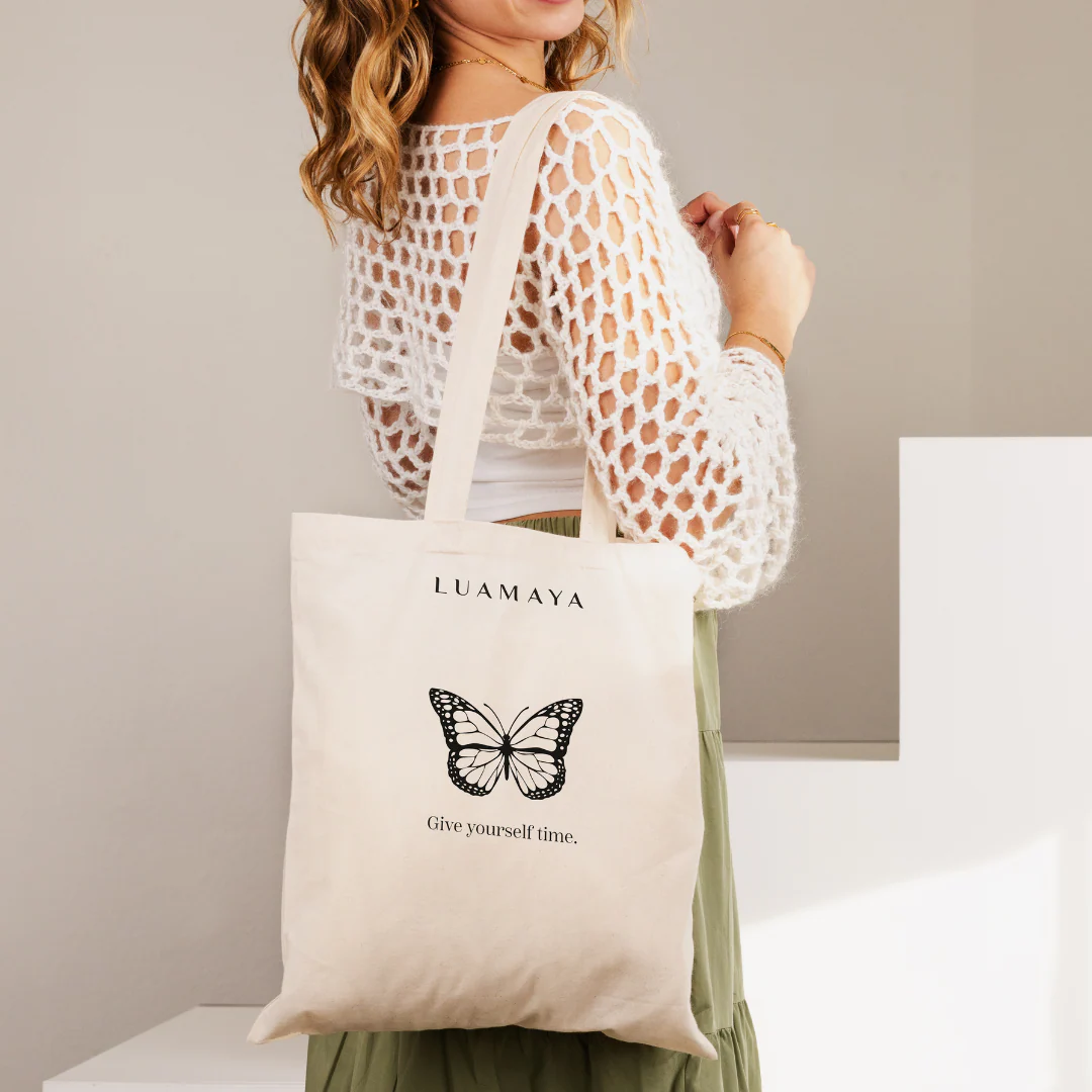 Tote bag Give yourself time - Image 2