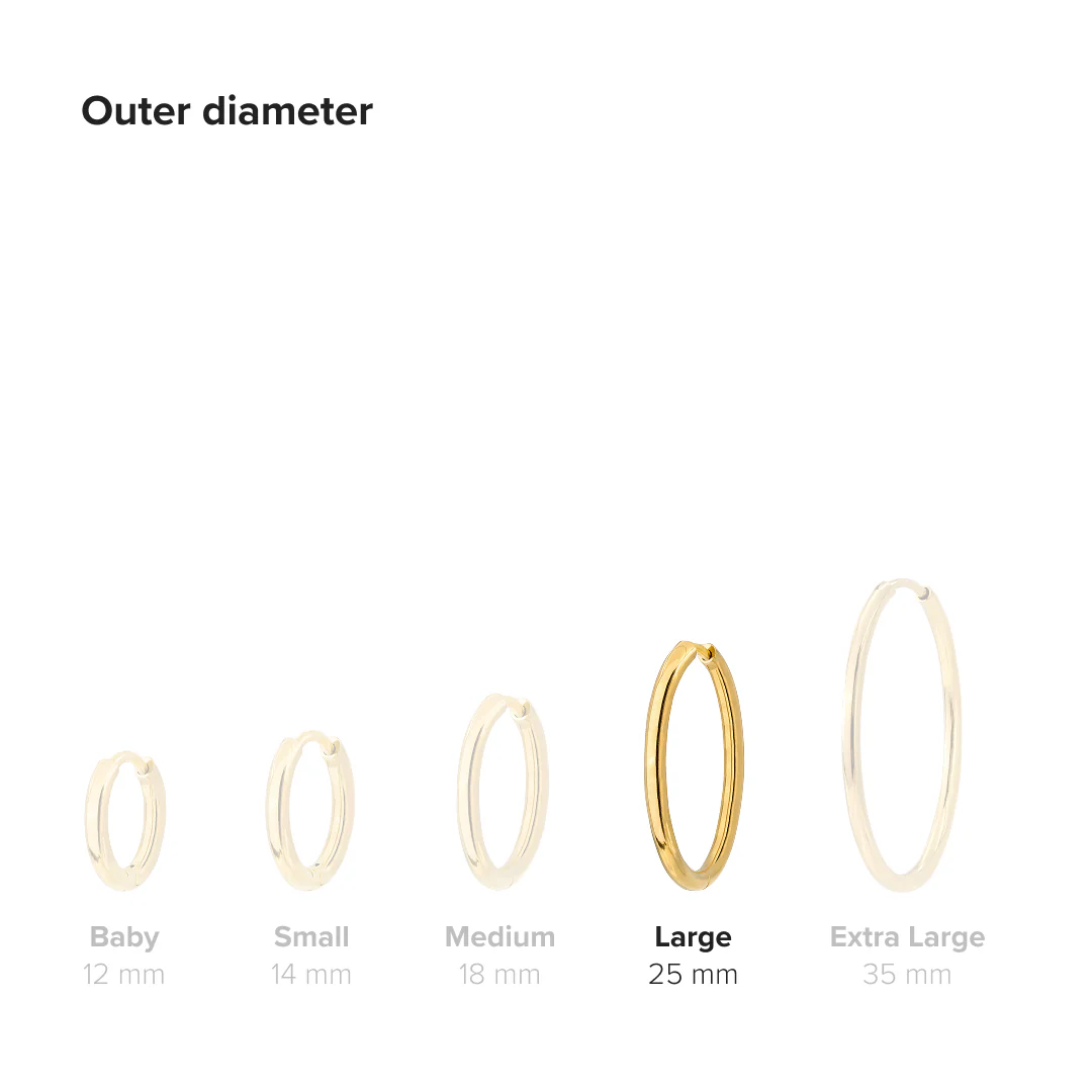 Large Hoops - Image 3