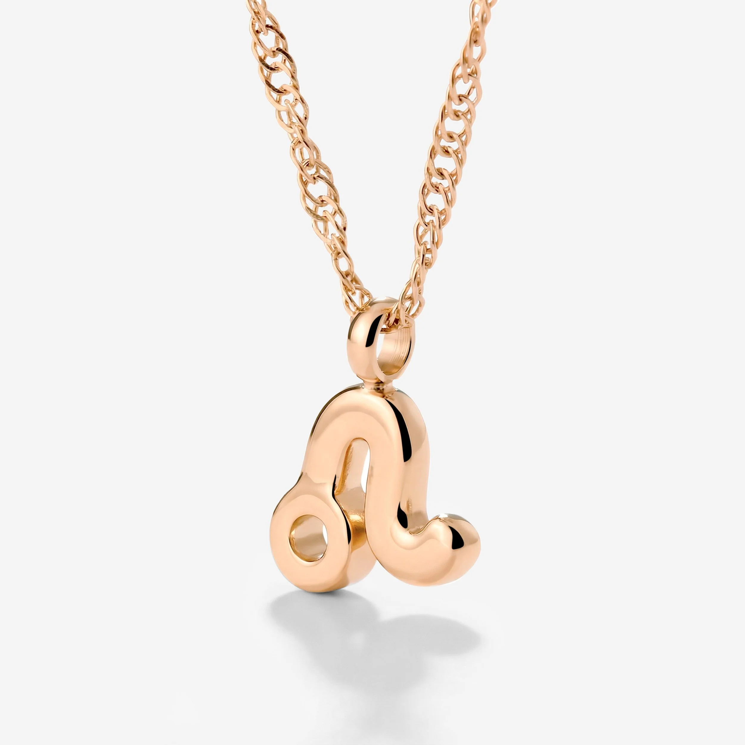 Leo Bubble Necklace Rose Gold - Image 3