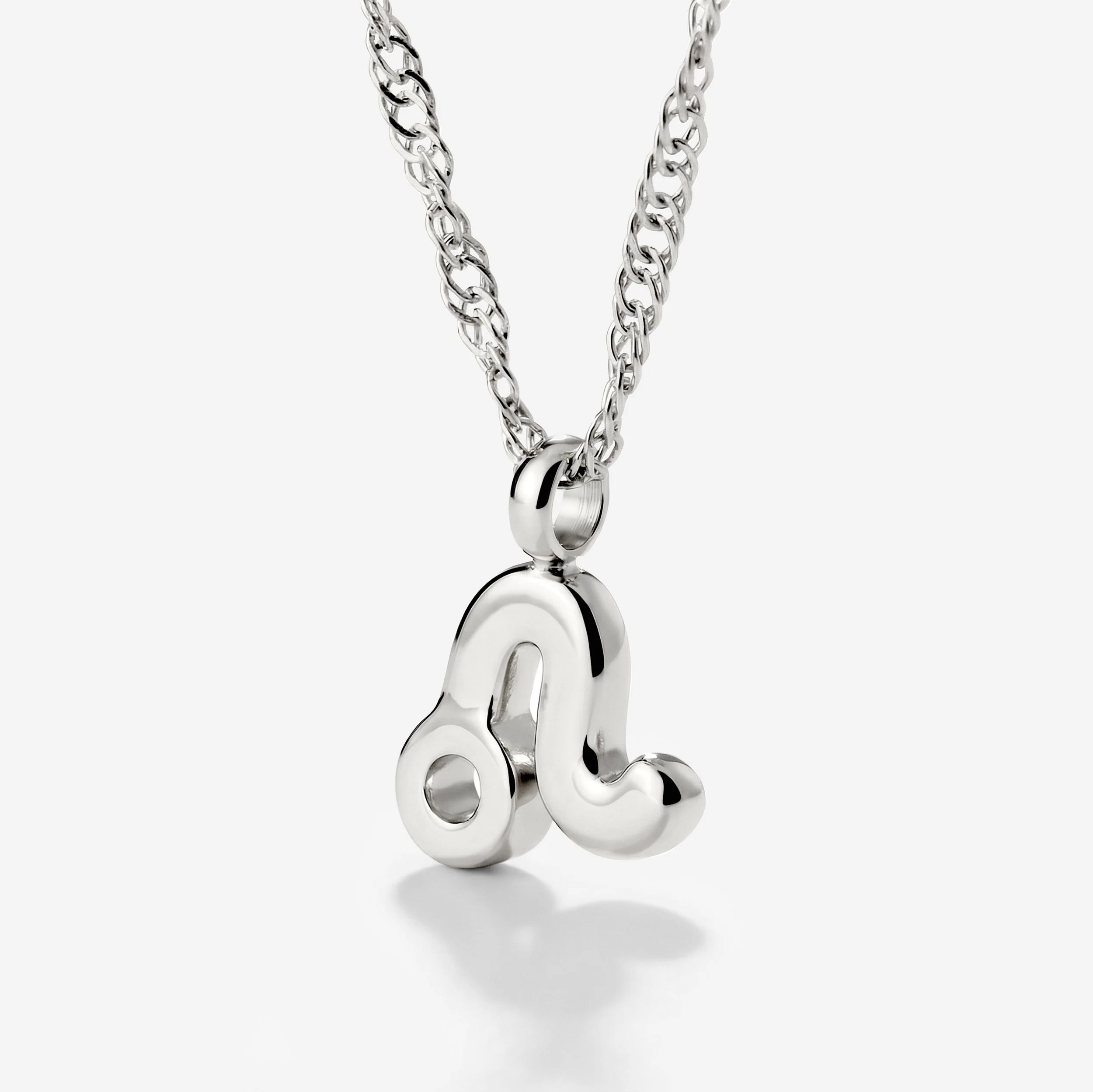 Leo Bubble Necklace Silver - Image 3