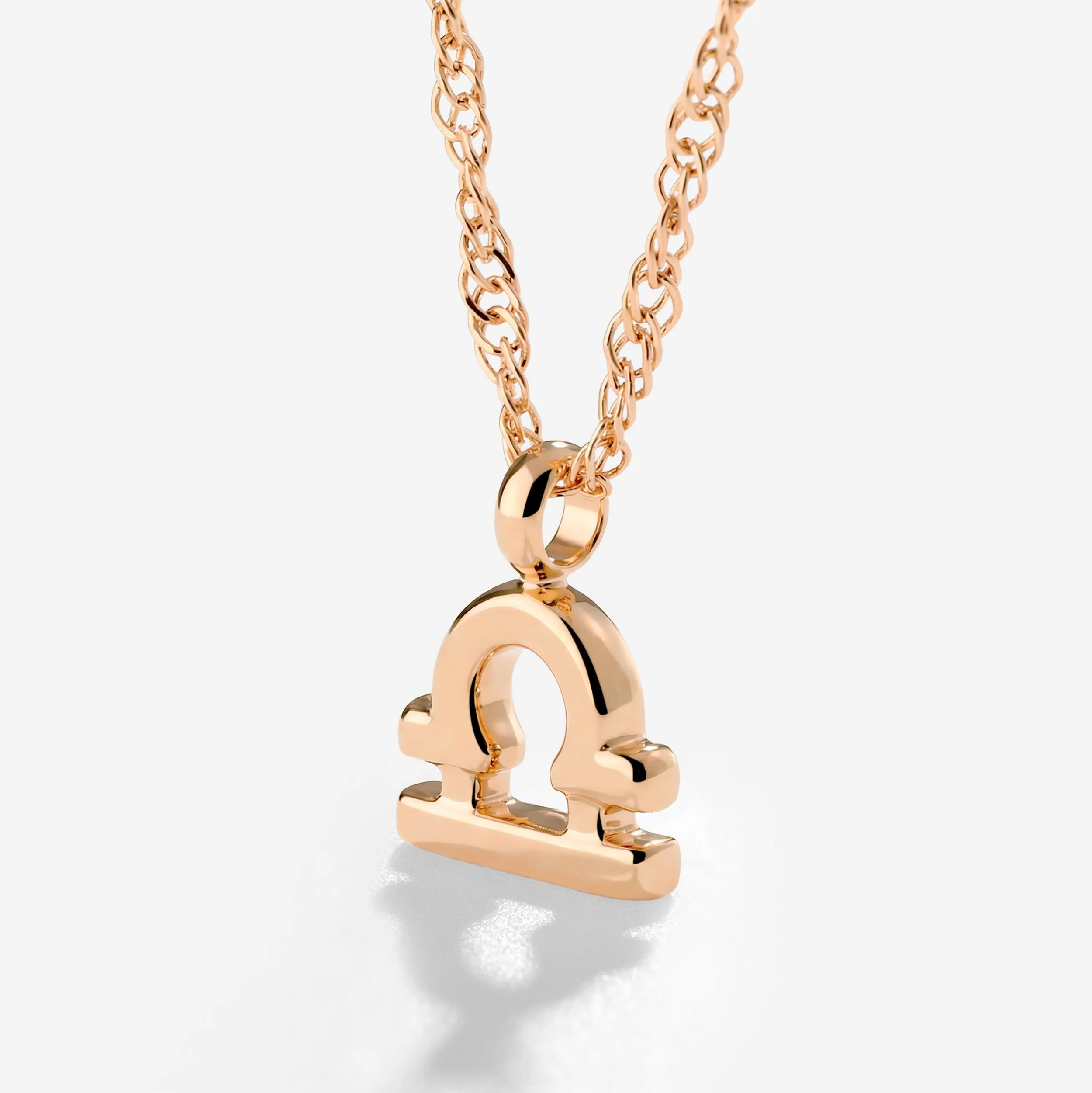 Libra Bubble Necklace Rose Gold - Image 3