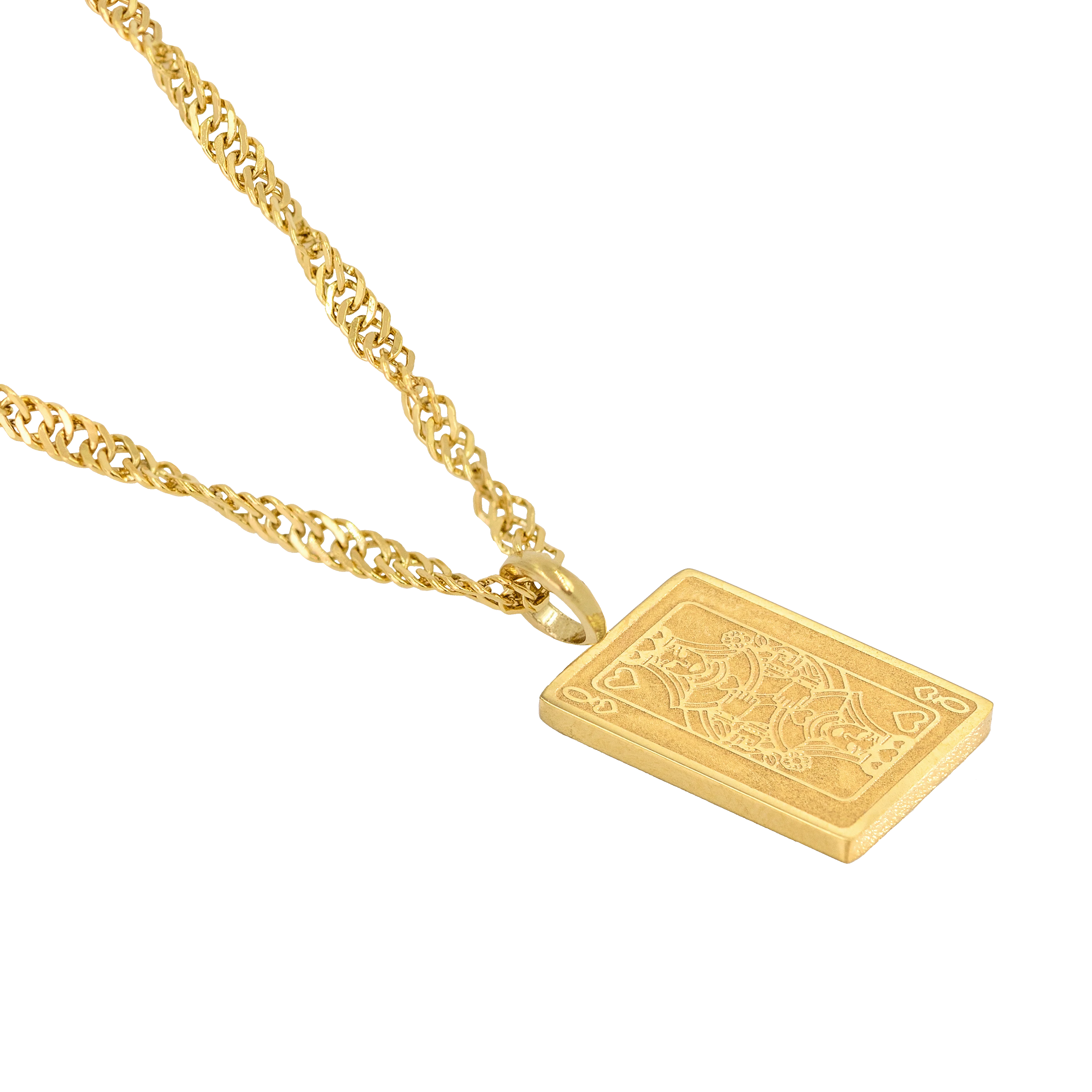 Like a Queen Necklace Gold - Image 3