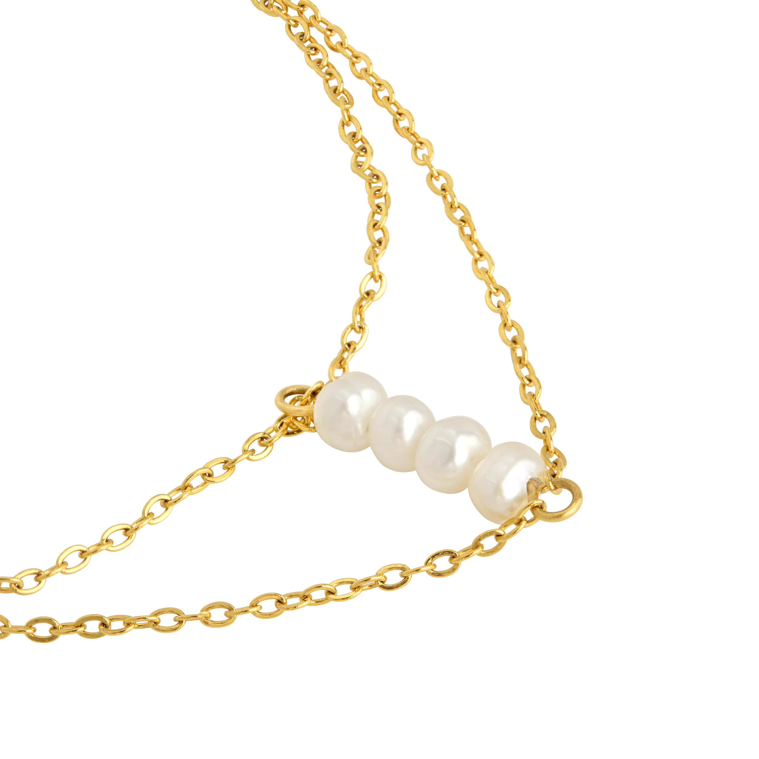 Lisys Pure Pearl Bracelet Gold - Image 3