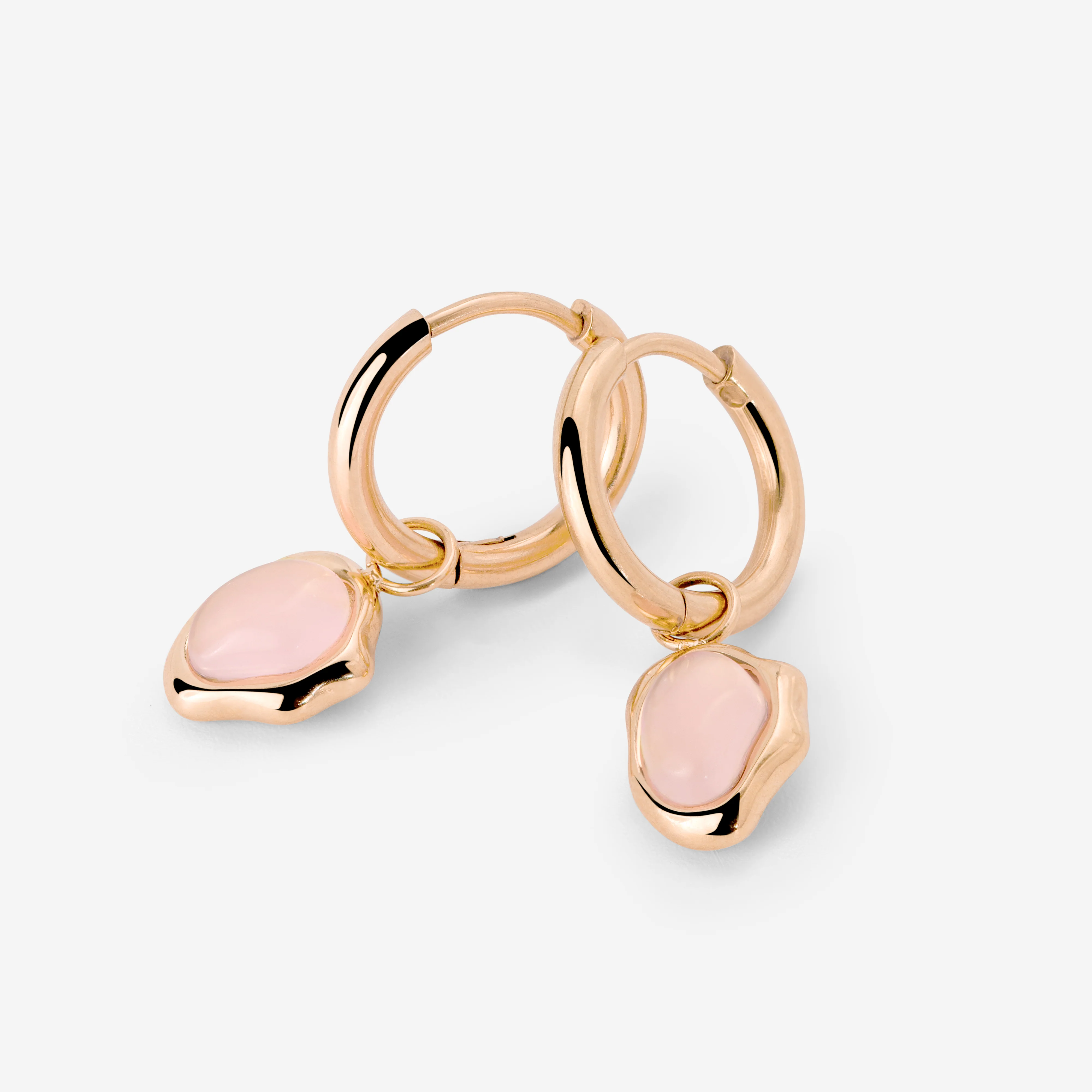 Lively Lisa Hoop Set Small Rose Gold - Image 4