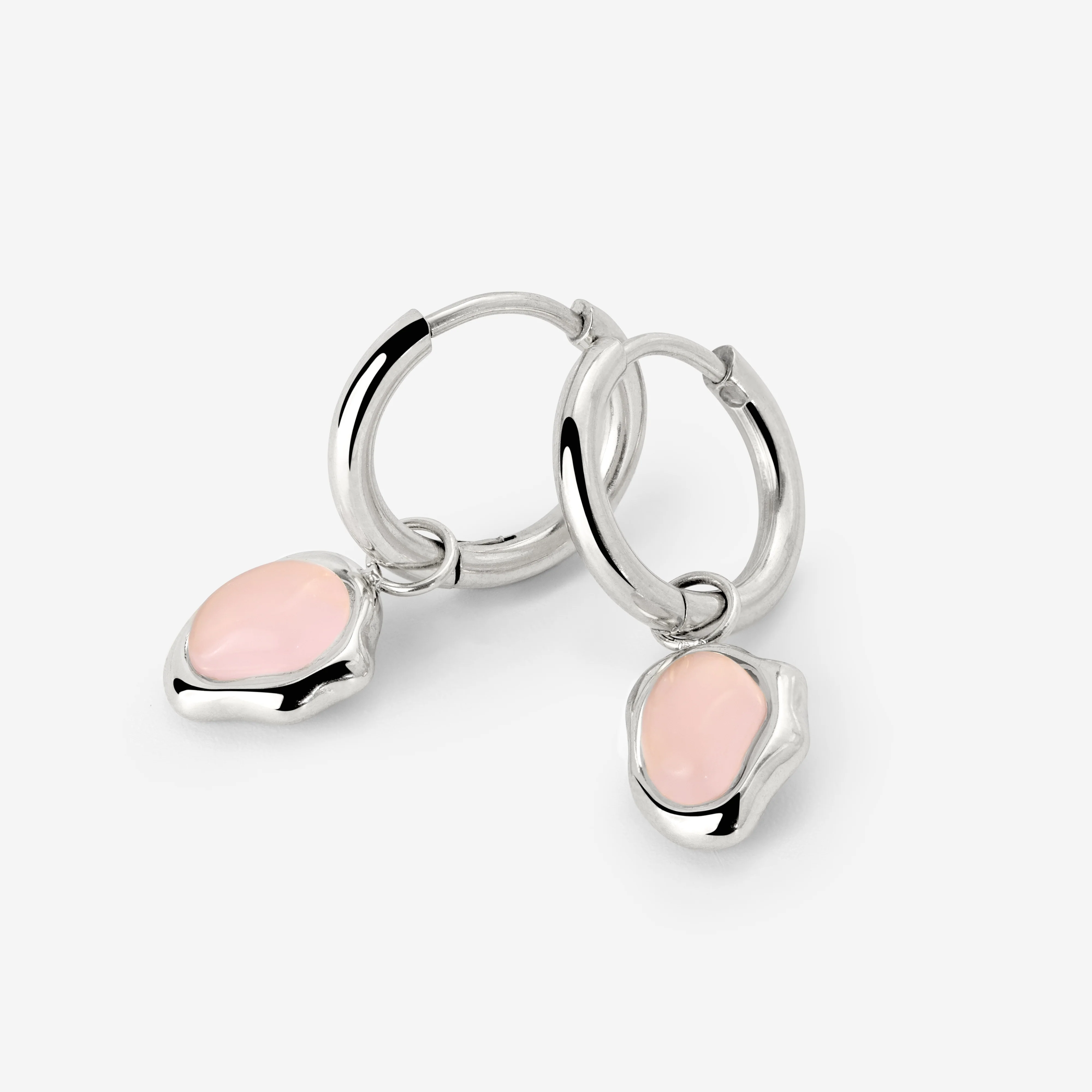 Lively Lisa Hoop Set Small Silver - Image 4
