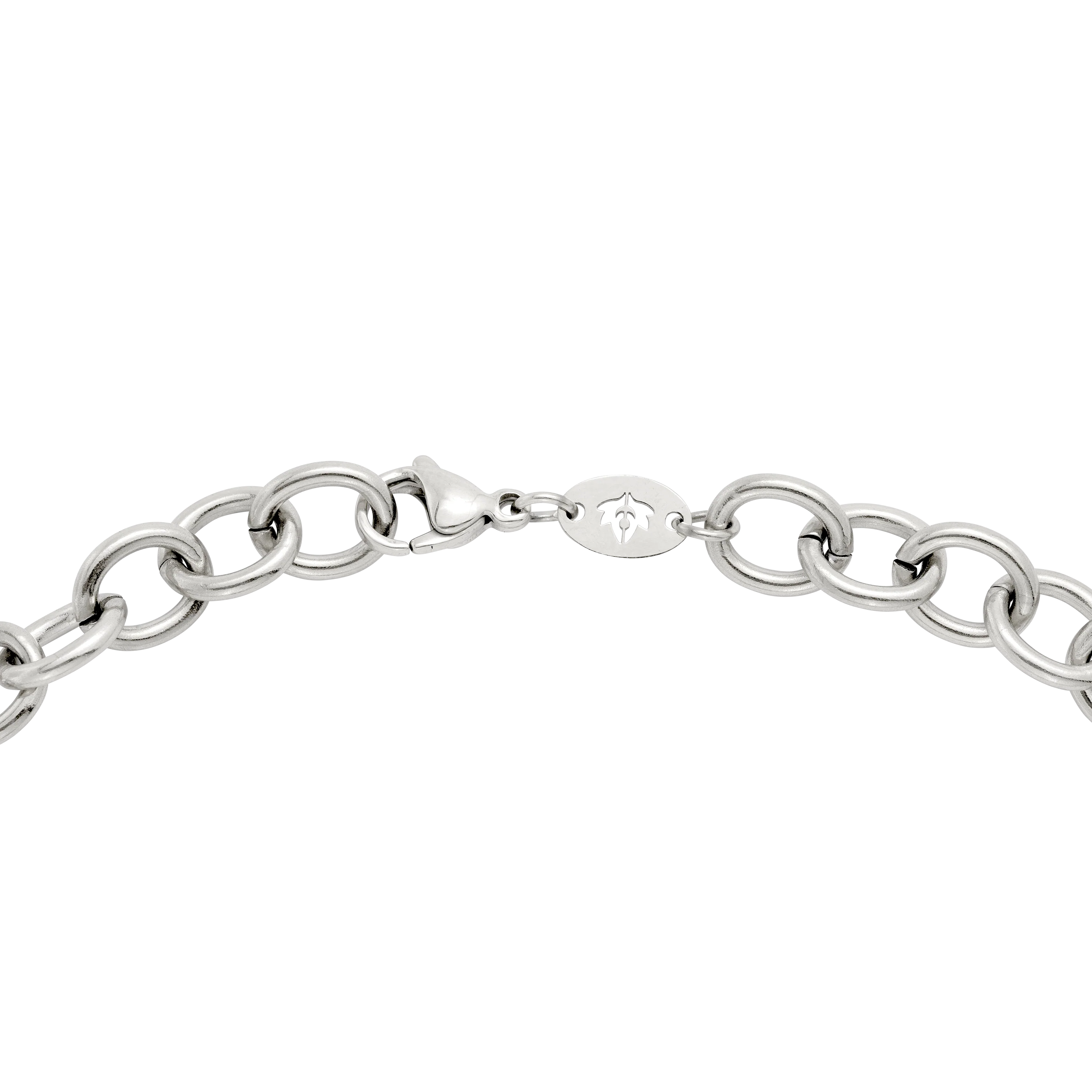 Love Me a Link Necklace Silver - Image 4