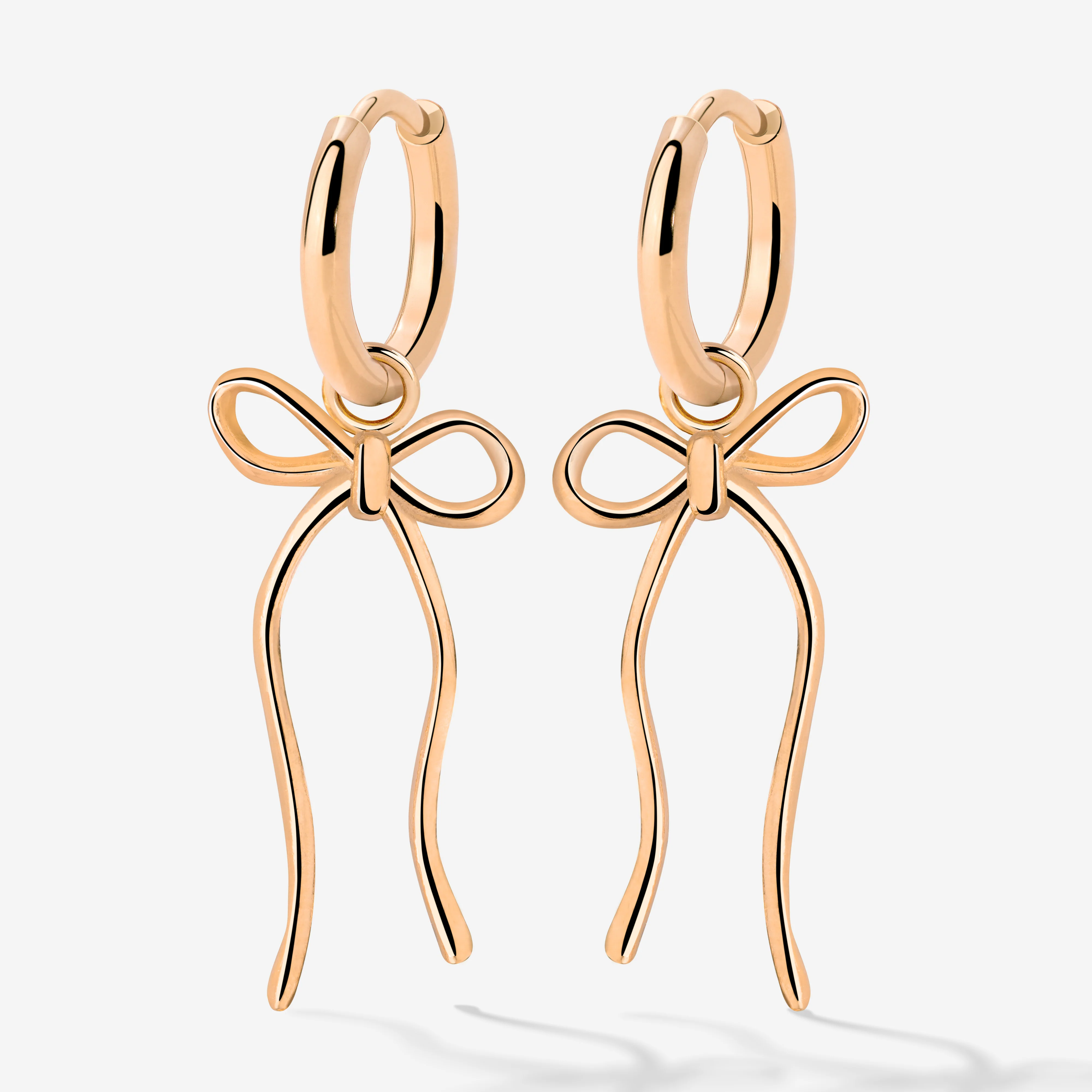 Lovely Loop Hoop Set Small Rose Gold