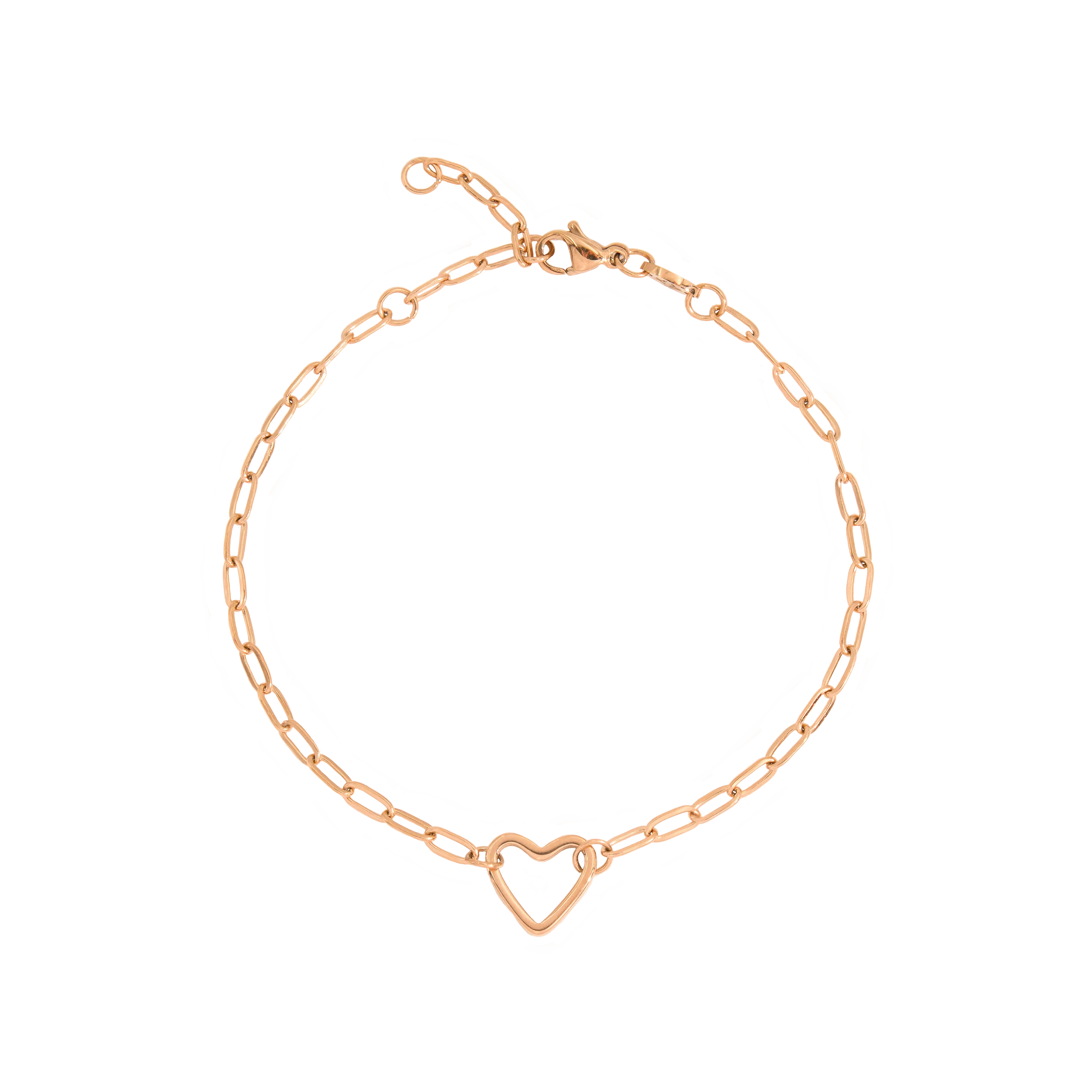 Loving Heart Bracelet Rose Gold