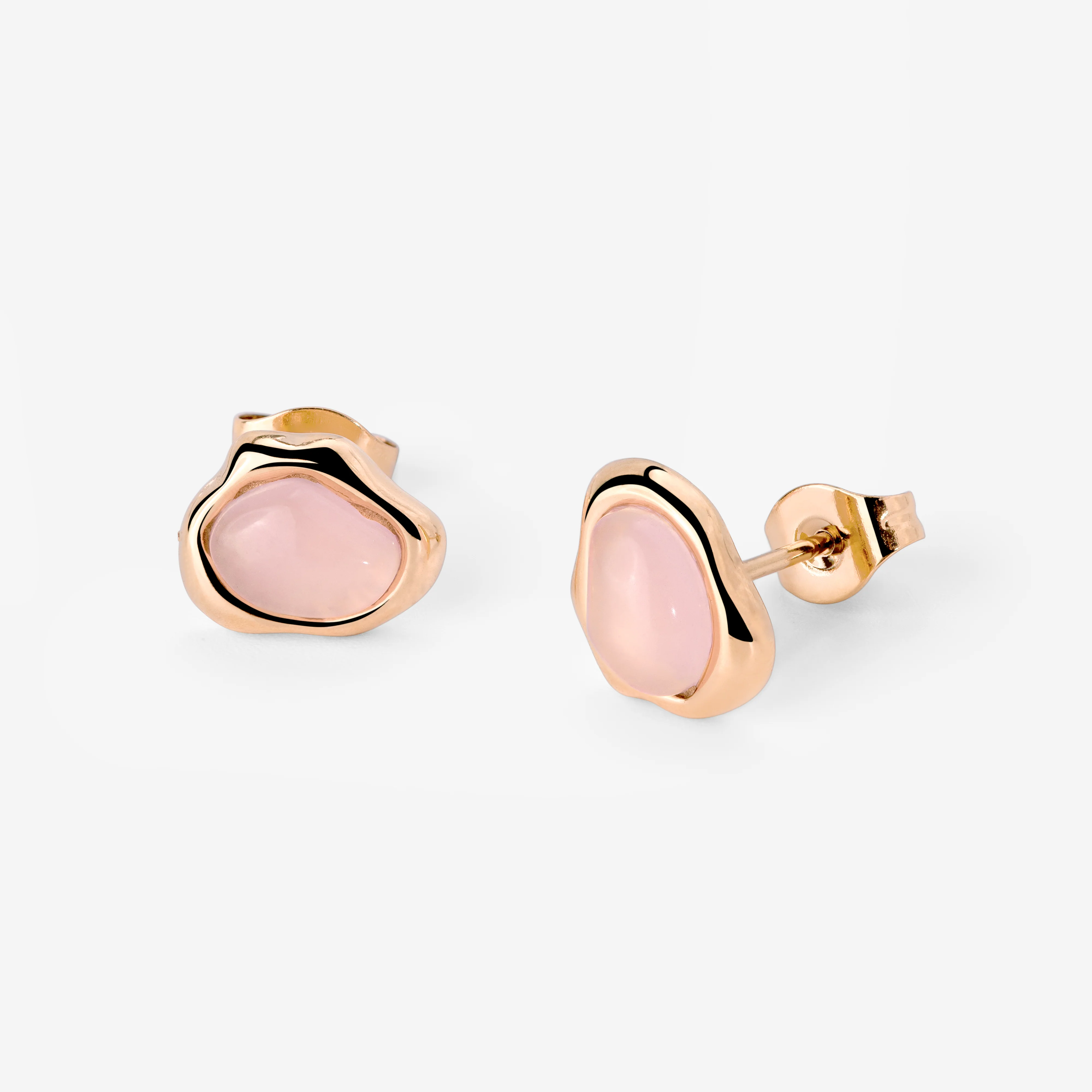 Loyal Lien Studs Rose Gold - Image 4