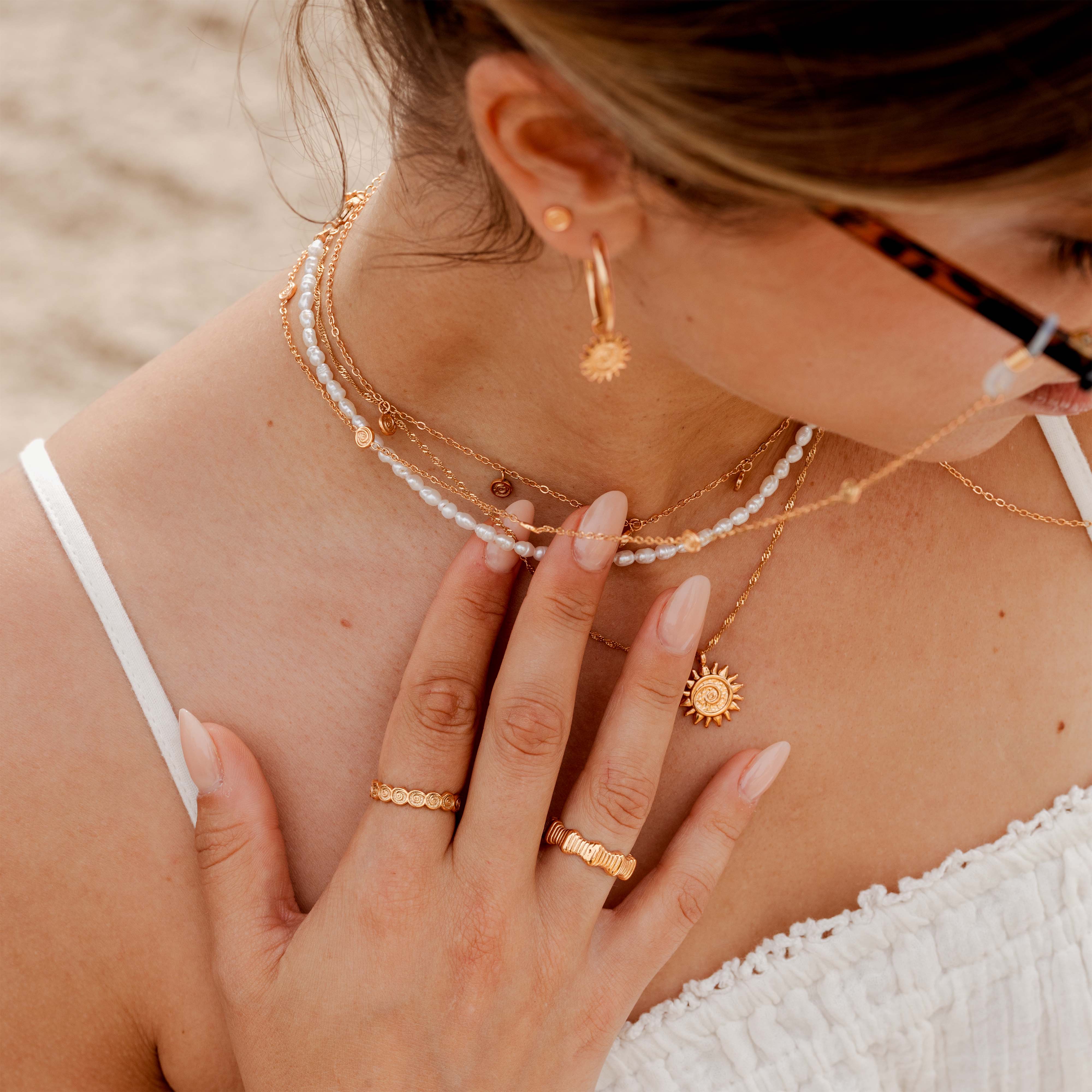 Lua Love Ring Rose Gold - Image 2