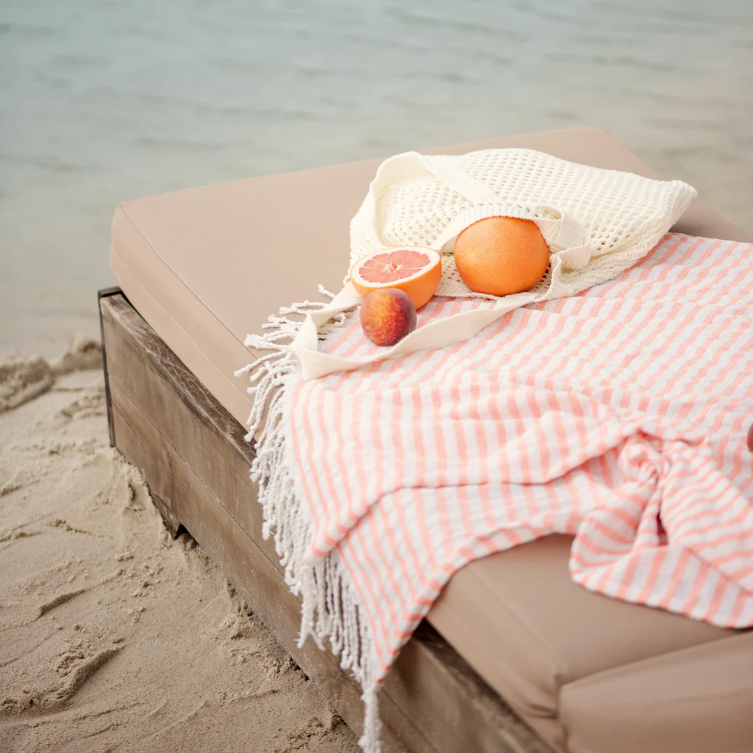 Peach Beach Towel - Image 3