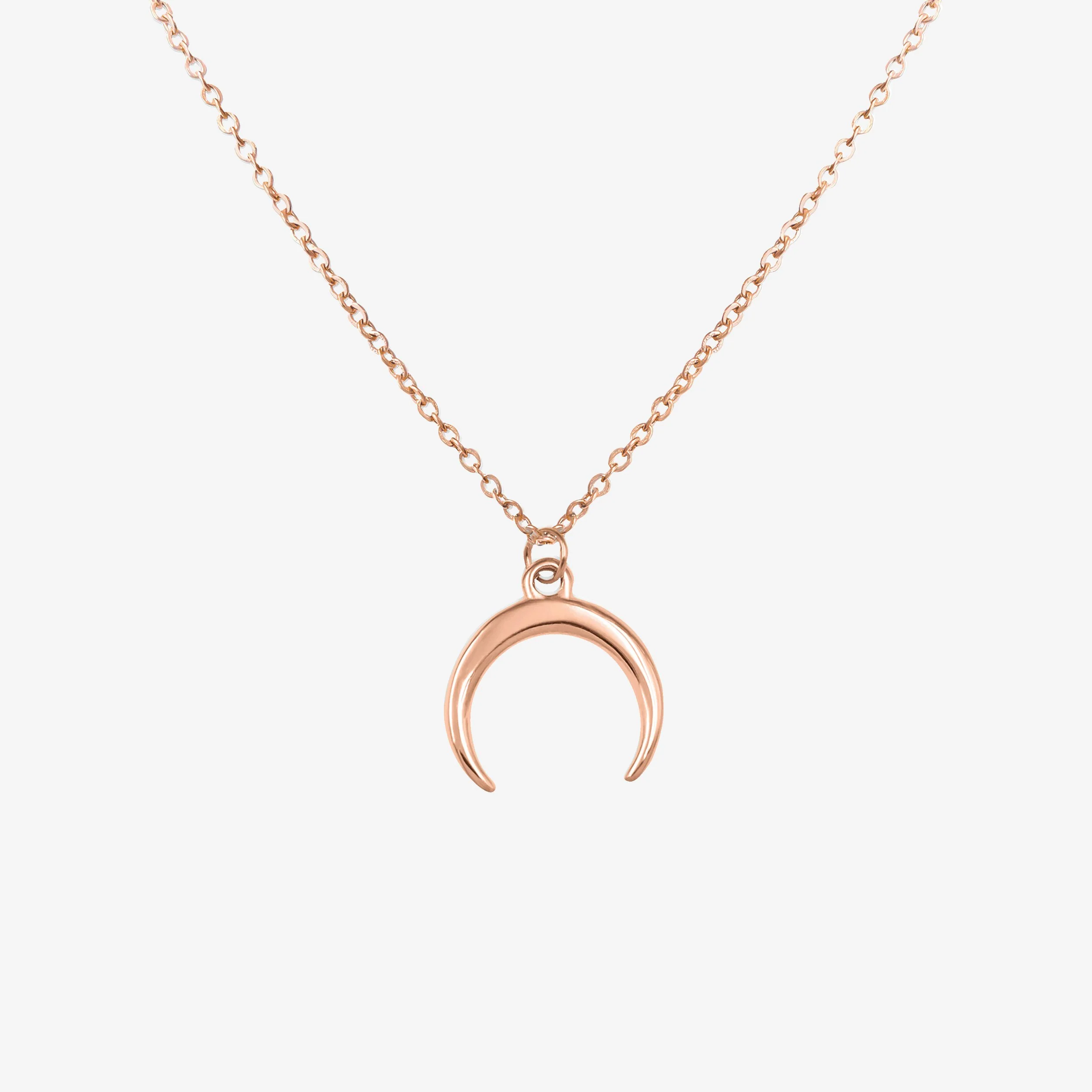 Lua Necklace Rose Gold