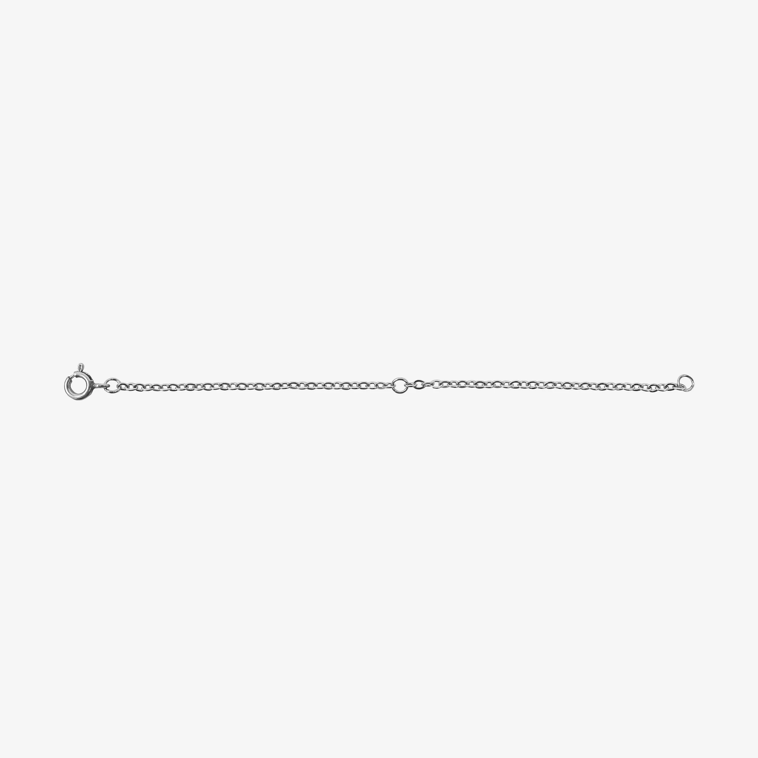 Luamaya Extender Chain 10 cm Silver
