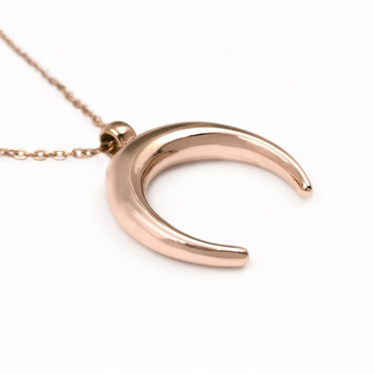 Luna Necklace Rose Gold - Image 3
