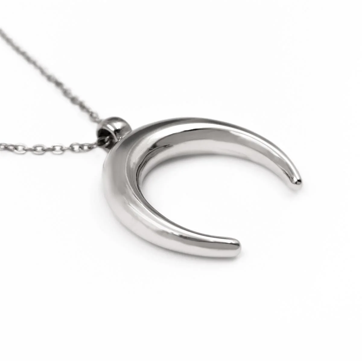 Luna Necklace Silver - Image 3