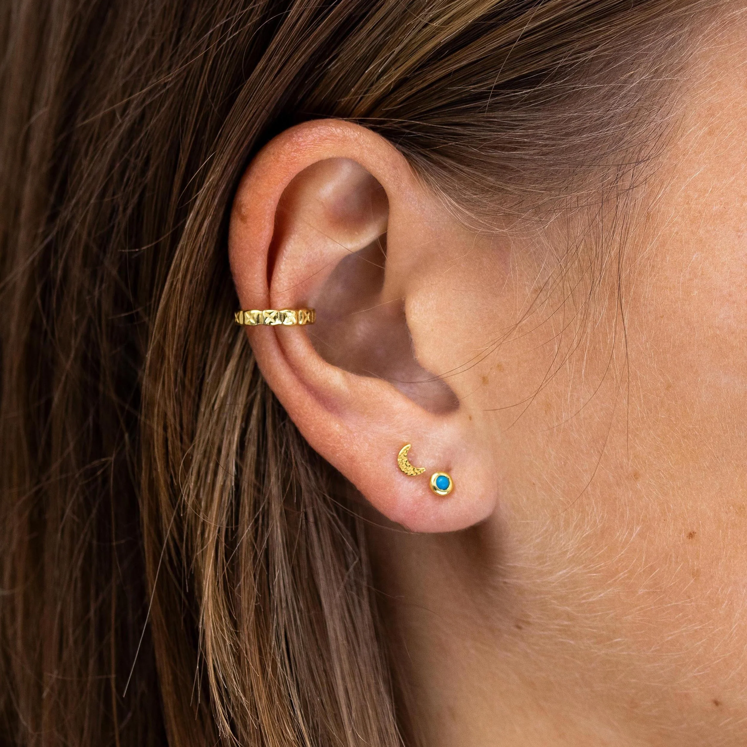 Lunita Studs Gold - Image 2