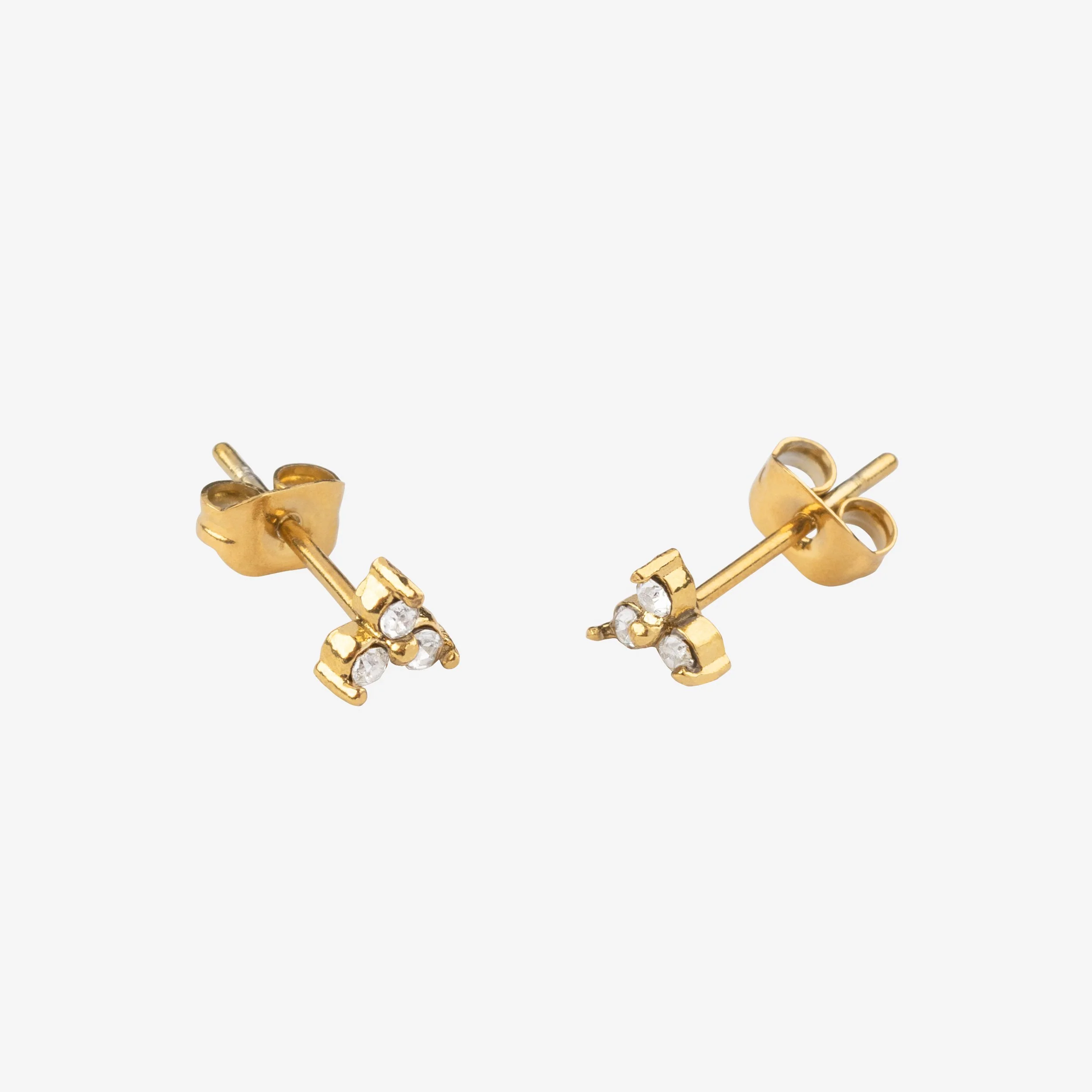 Luz Studs Gold