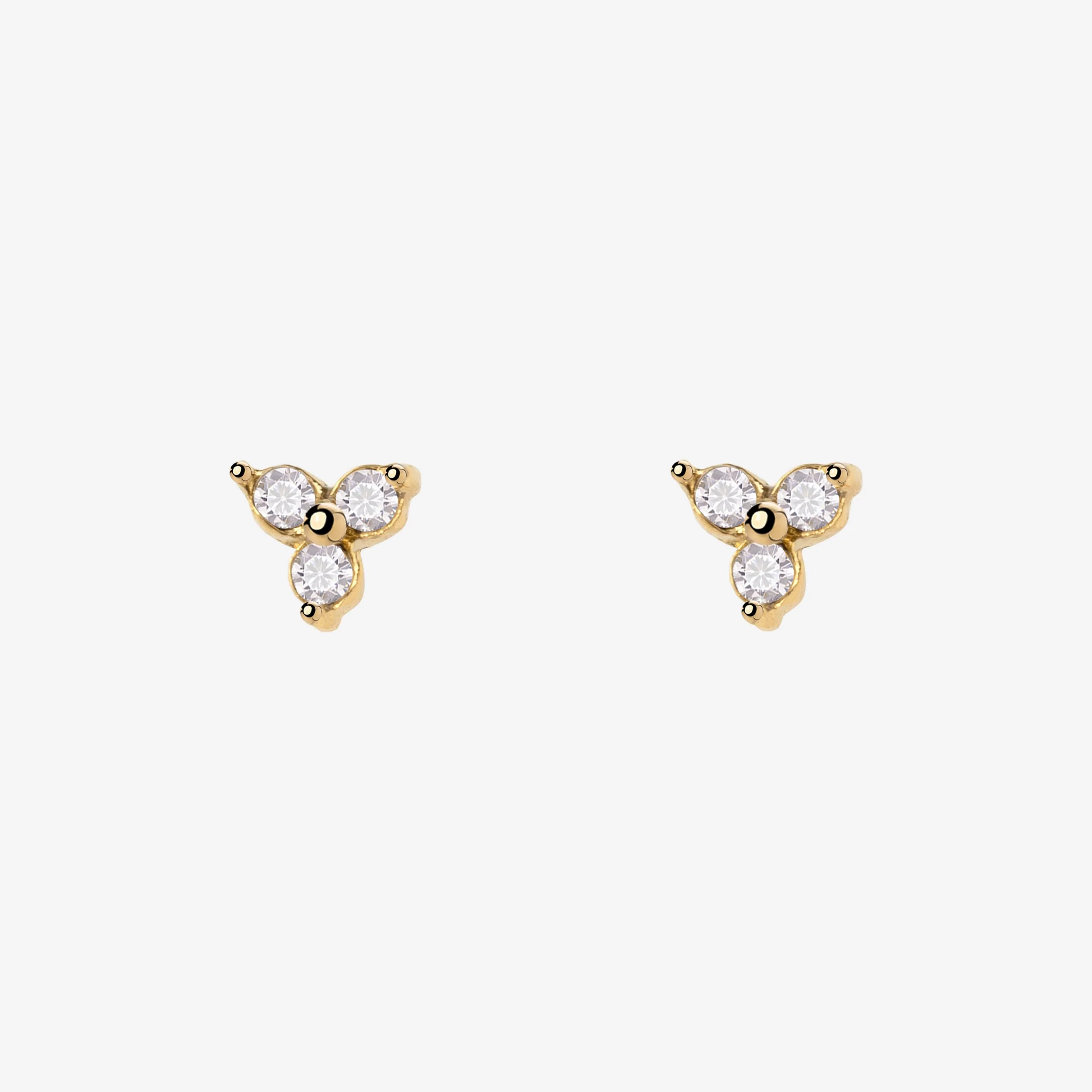 Luz Studs Gold - Image 3