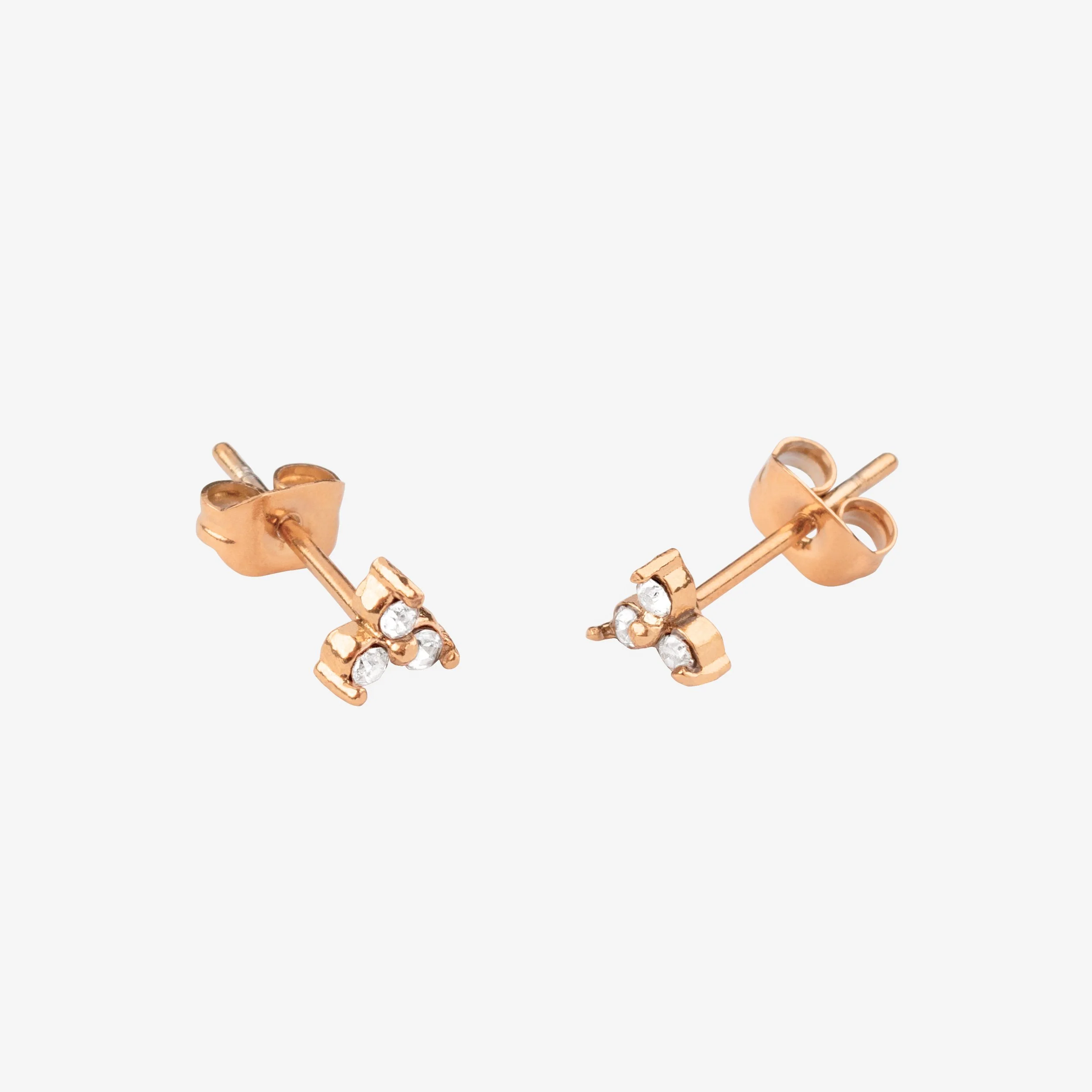 Luz Studs Rose Gold