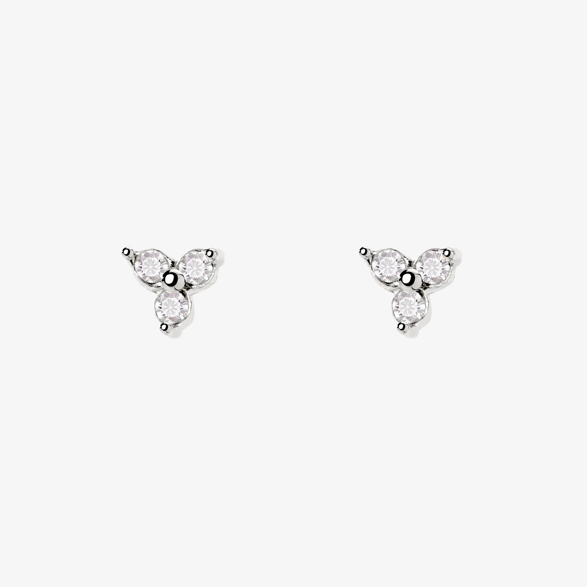 Luz Studs Silver - Image 3