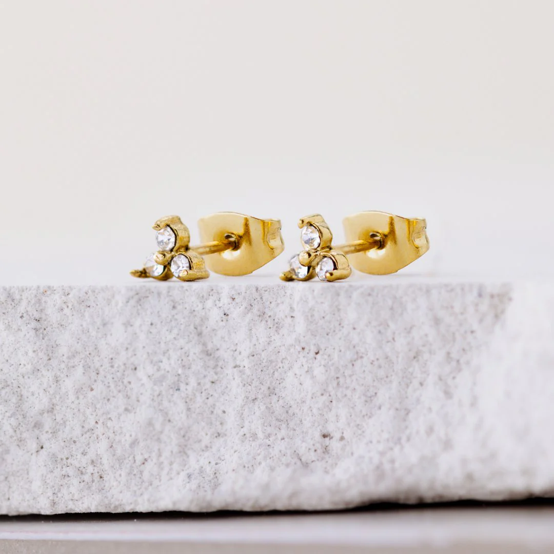 Luz Studs Silver - Image 4