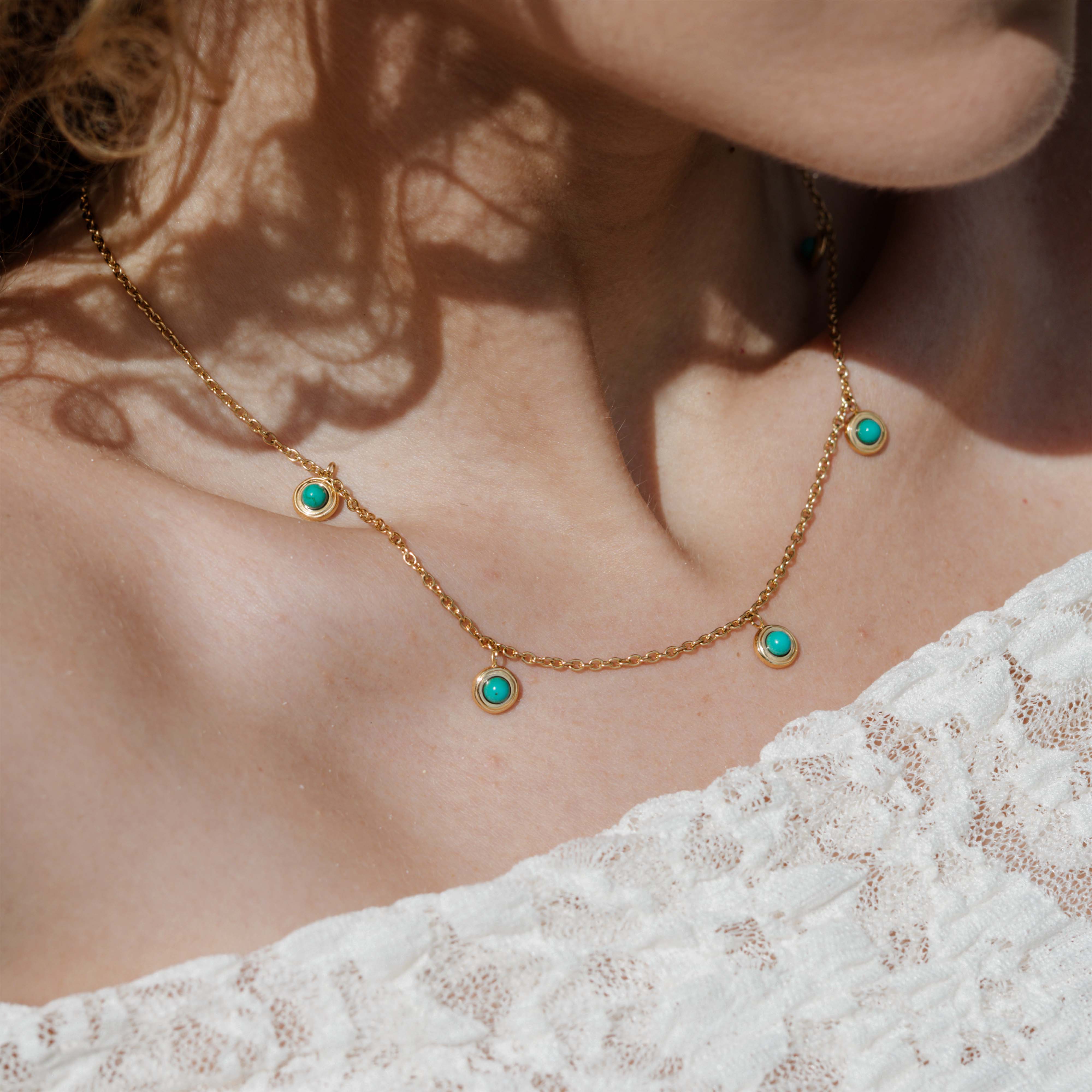 Maris Treasure Necklace Gold - Image 2