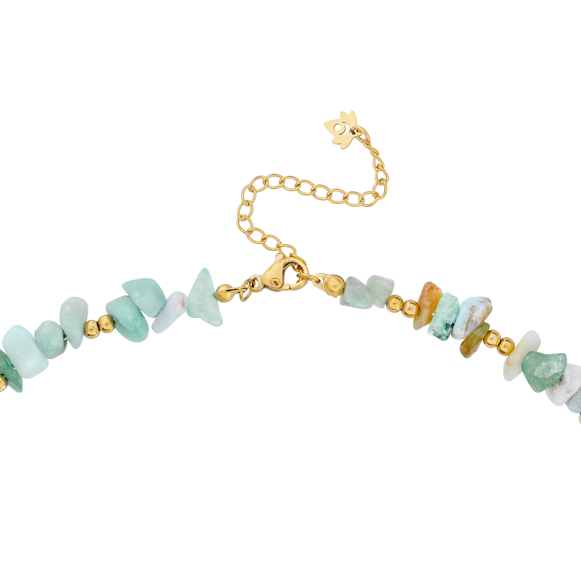 Maritime Gem Necklace Gold - Image 5