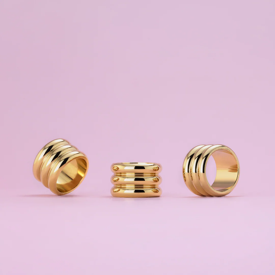 Me, Myself, and I Ring Rose Gold - Image 3