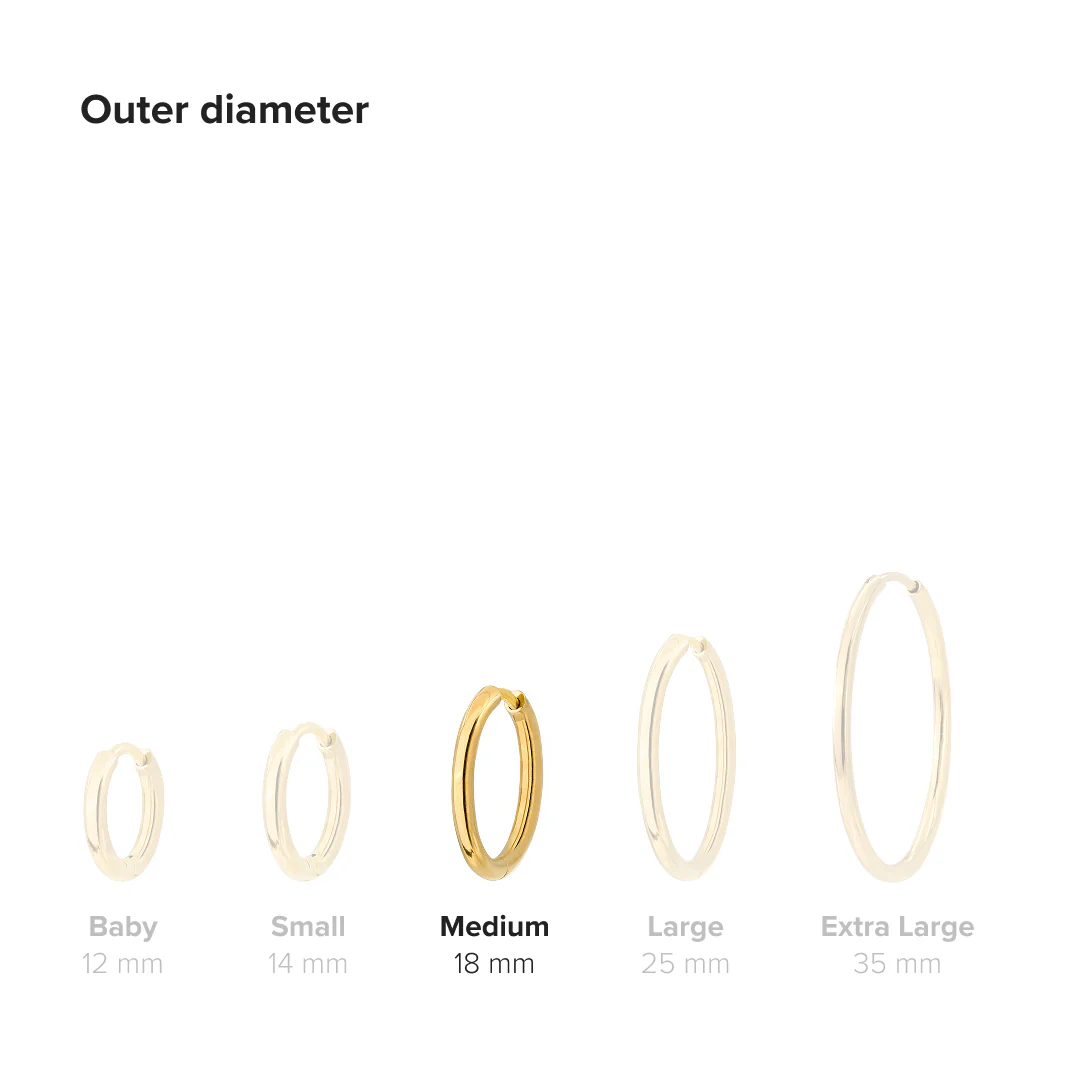 Medium Hoops - Image 3