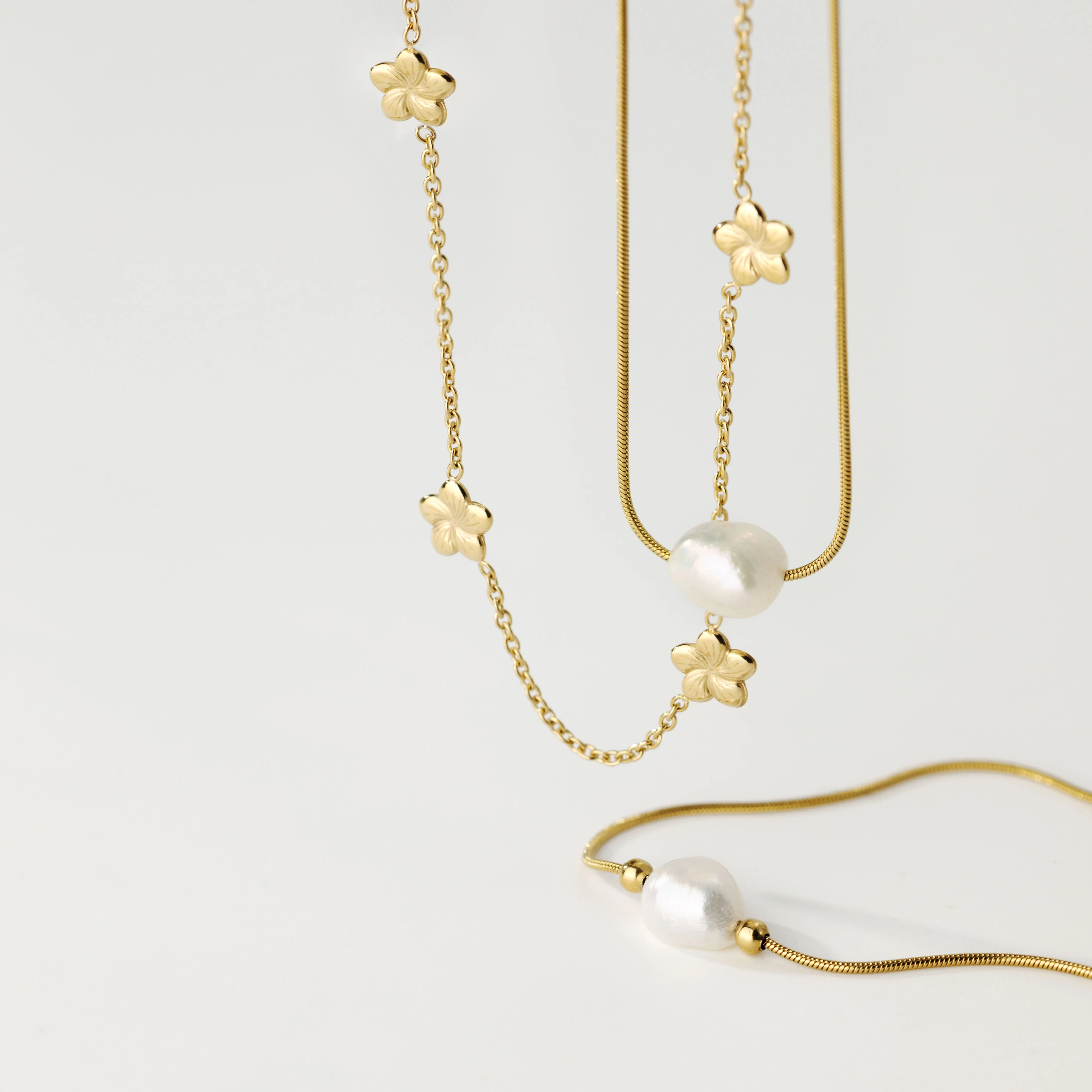 Minimalist Pearl Bundle Rose Gold - Image 4