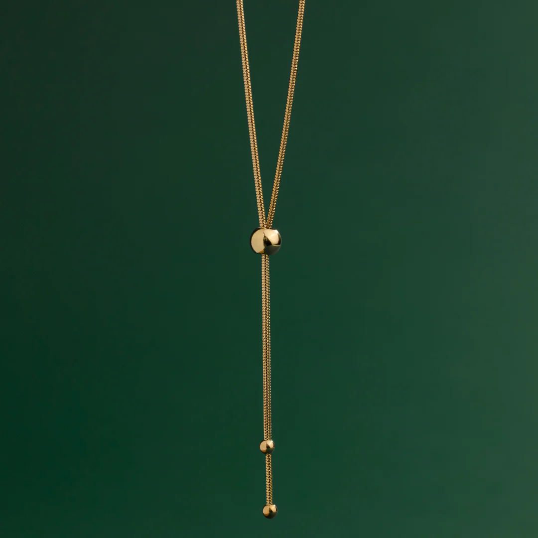 Minimalistic Elegance Necklace Bundle Gold - Image 4