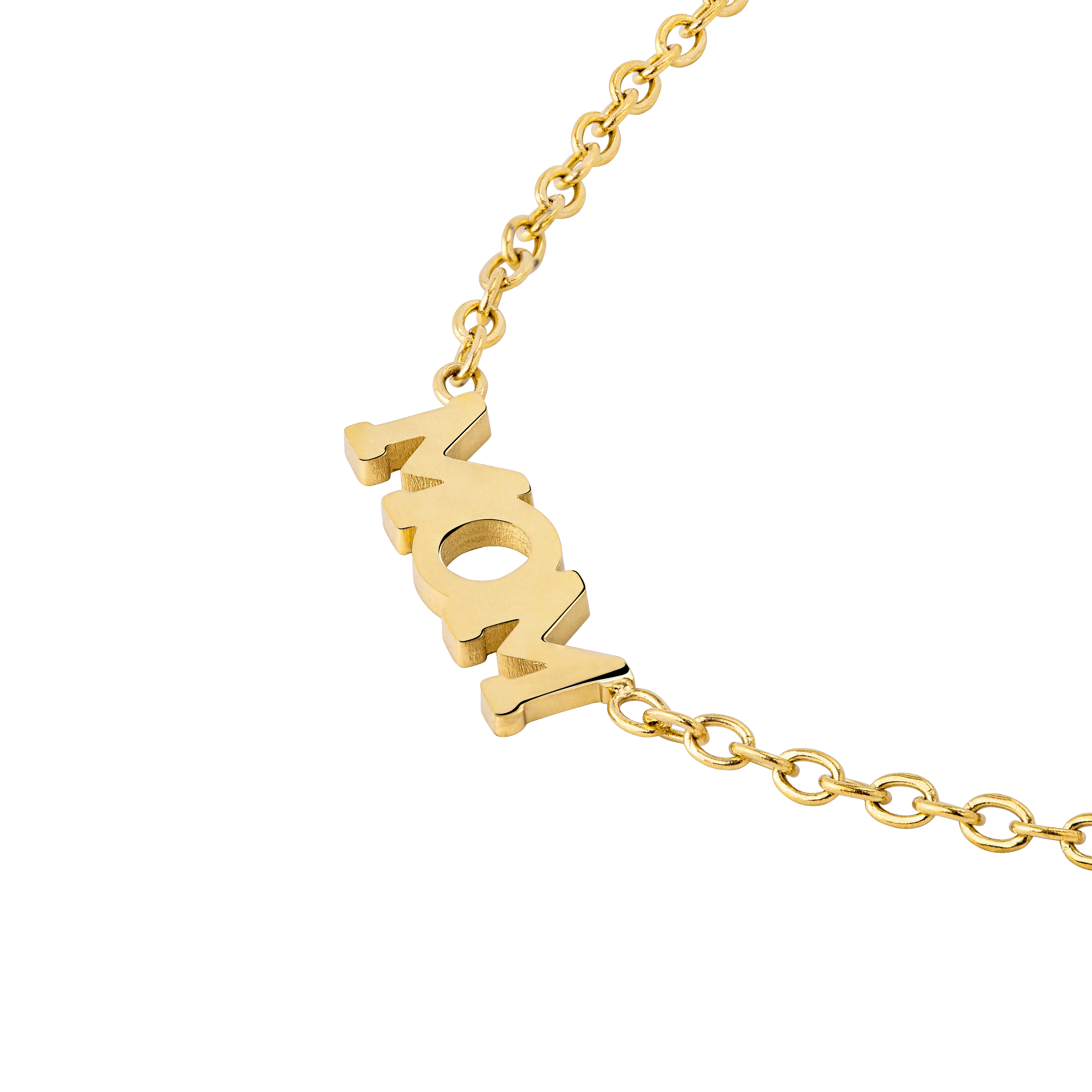 Mom Forever Necklace Gold - Image 3