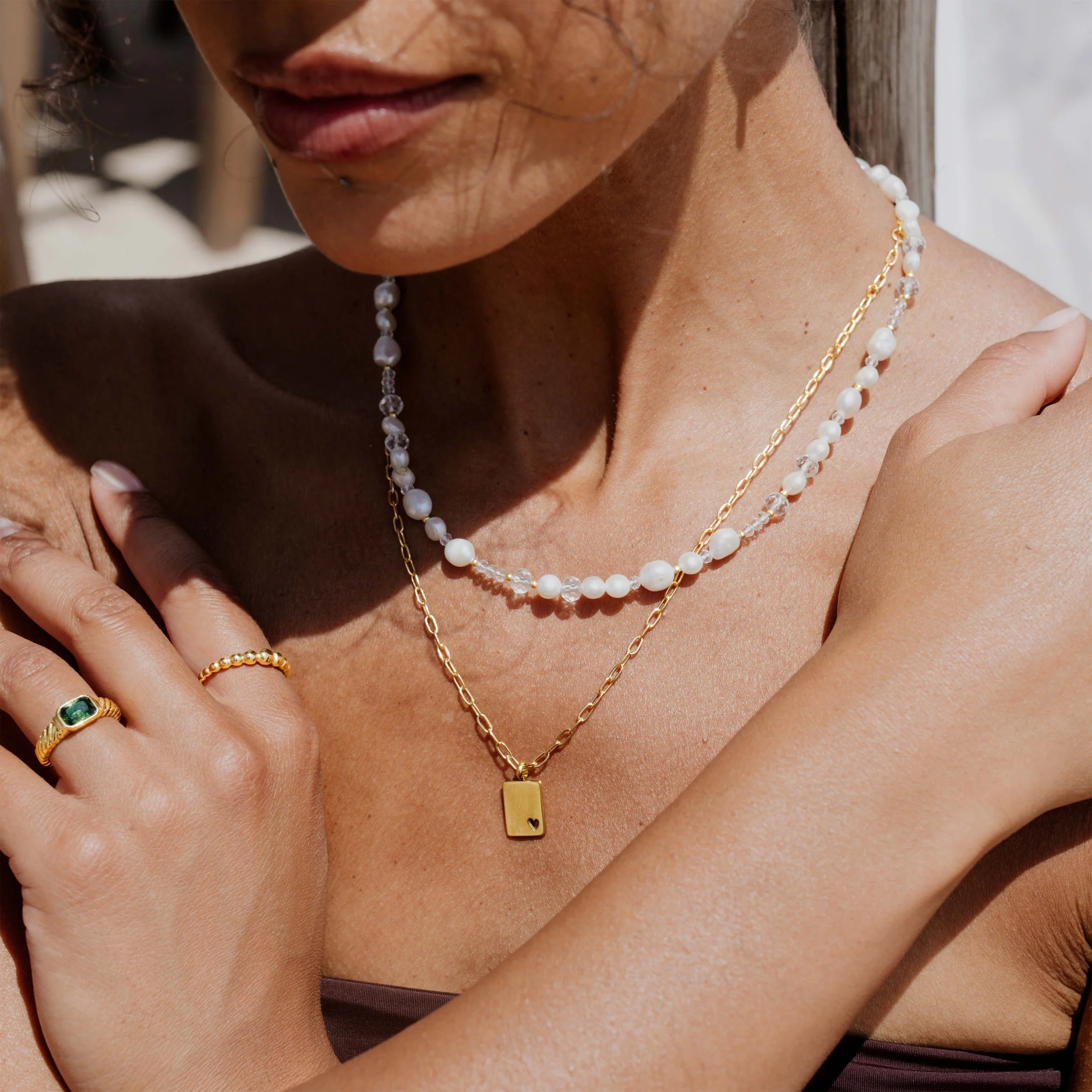 Little Lover Necklace Gold - Image 2