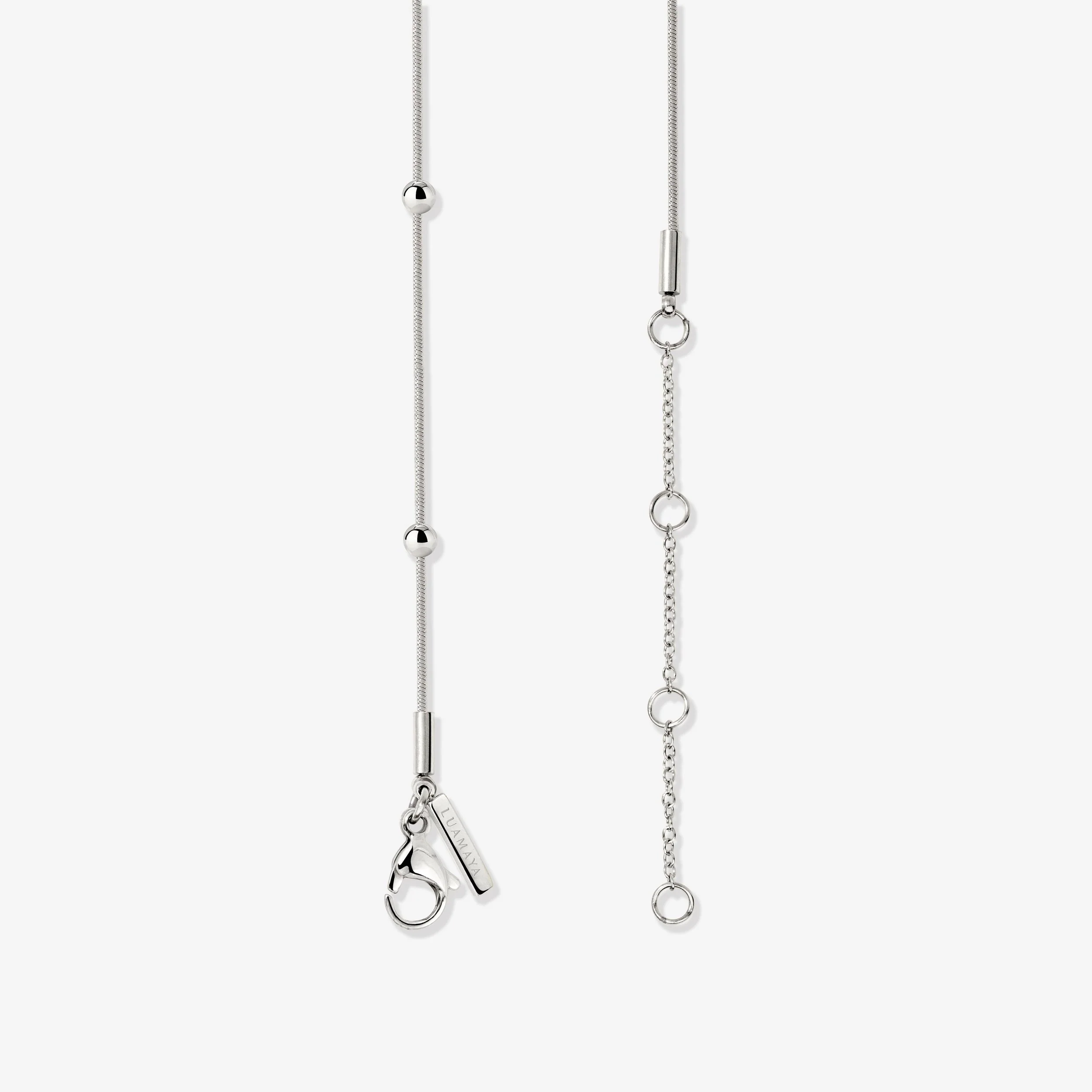 Moony Necklace Silver - Image 5