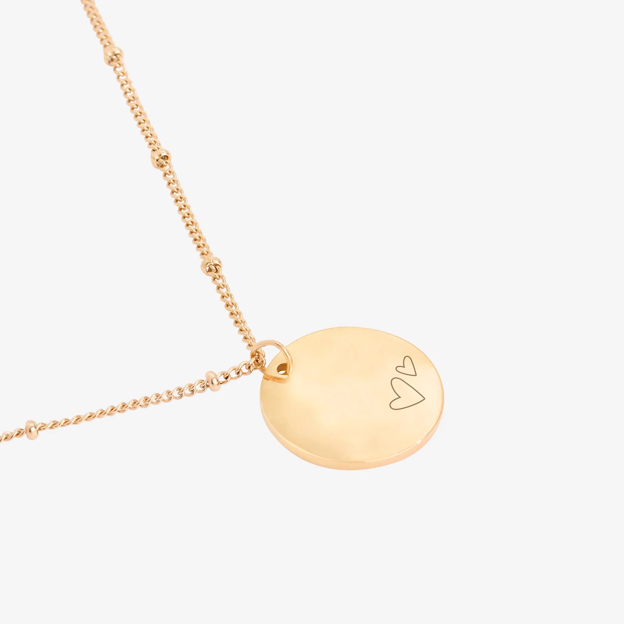 Mother & Daughter Necklace Rose Gold - Image 4