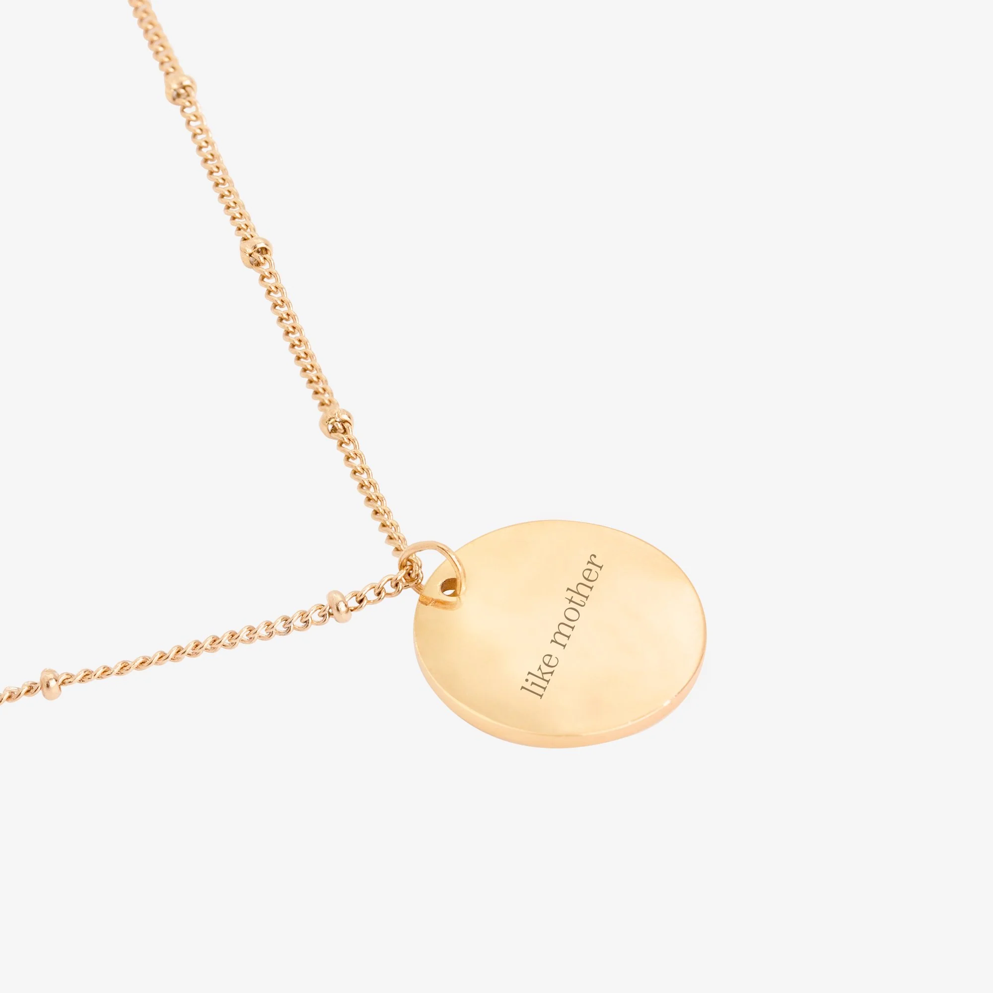 Mother & Daughter Necklace Rose Gold - Image 8